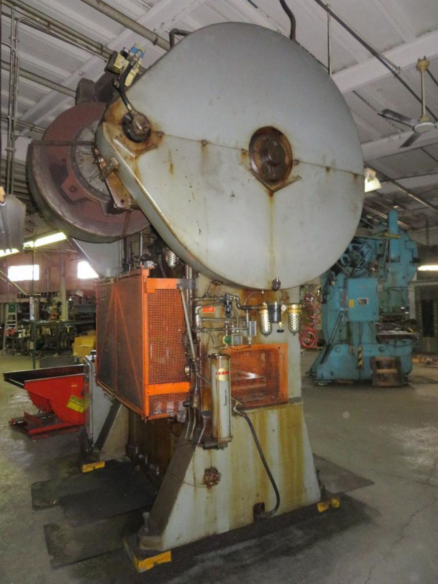 Bliss 150 Ton 2 Point Straight Side Press, Model S2-150, S/N H52907, 10” Stroke, 8” Adjustment, 22 ½ - Image 4 of 8