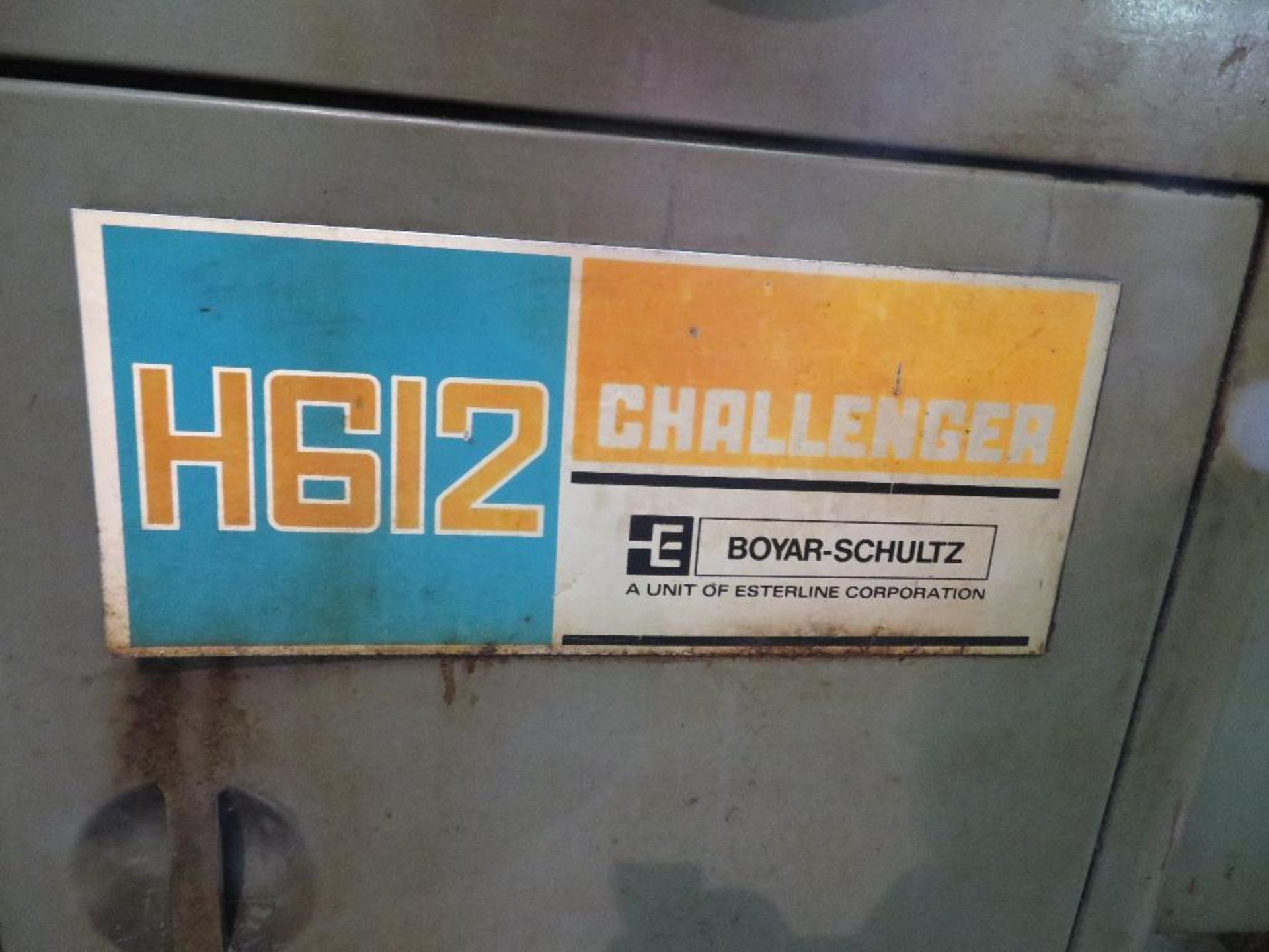 Boyer Schultz 6” x 12” Hand Feed Surface Grinder, Challenger H612, S/N 22400 - Image 3 of 3