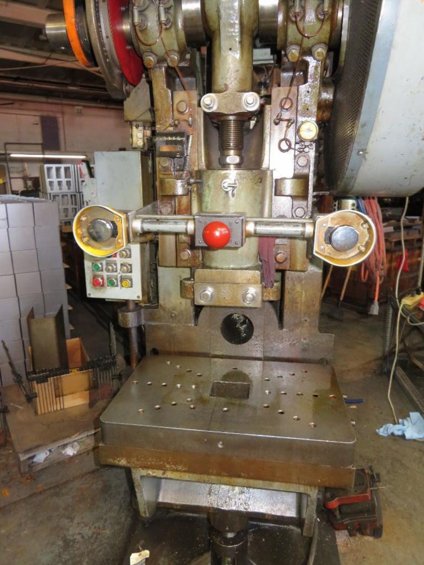 Johnson Machine 45 Ton OBI Press, Model H45 HCF, S/N 60147, 4” Stroke, Asset 4 - Image 4 of 7