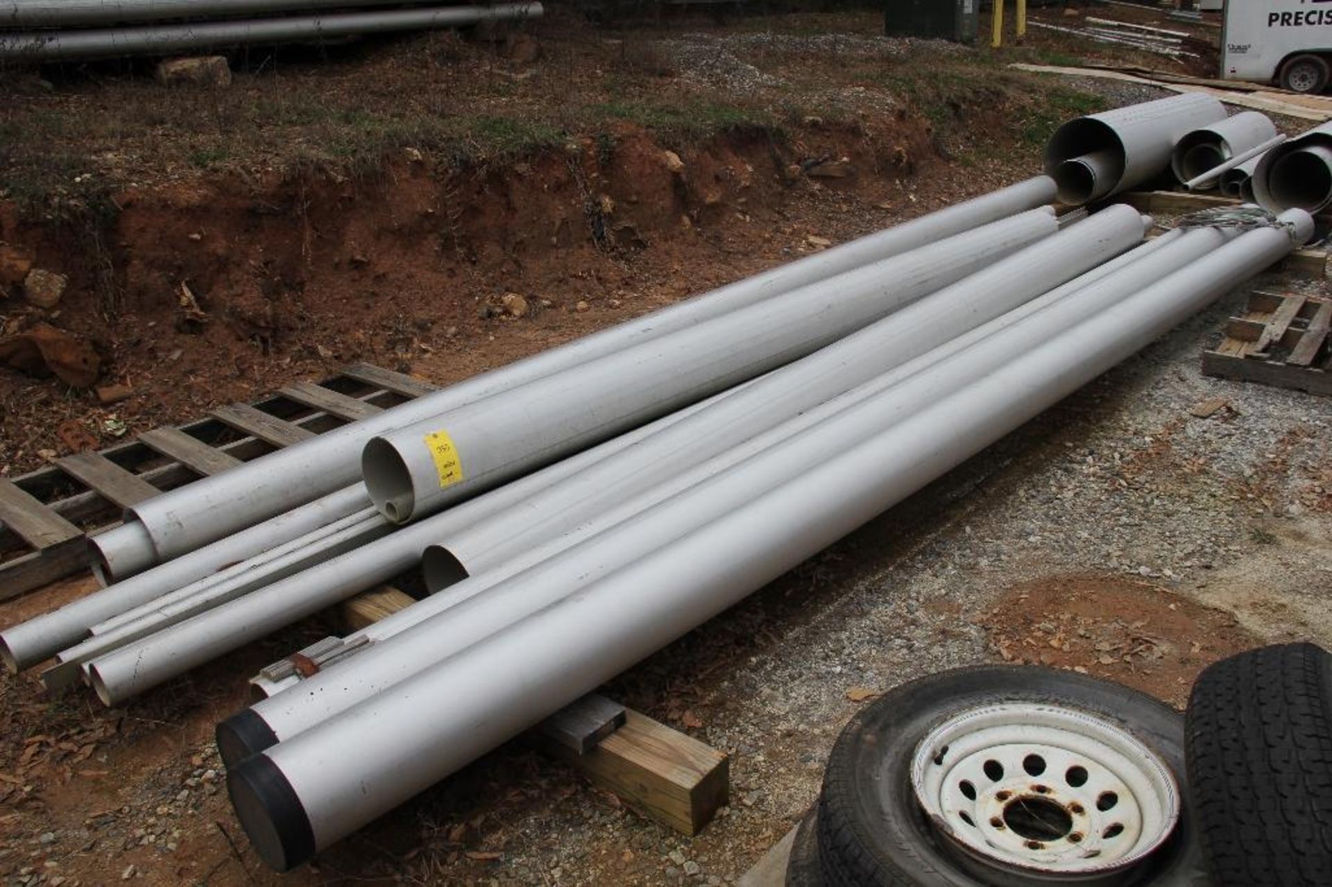 LOT: Stainless Steel Pipe including: (3) 10 in. x 21 ft. Long - 316, (2) 10 in. x 14 ft. Long - 316, - Image 2 of 2
