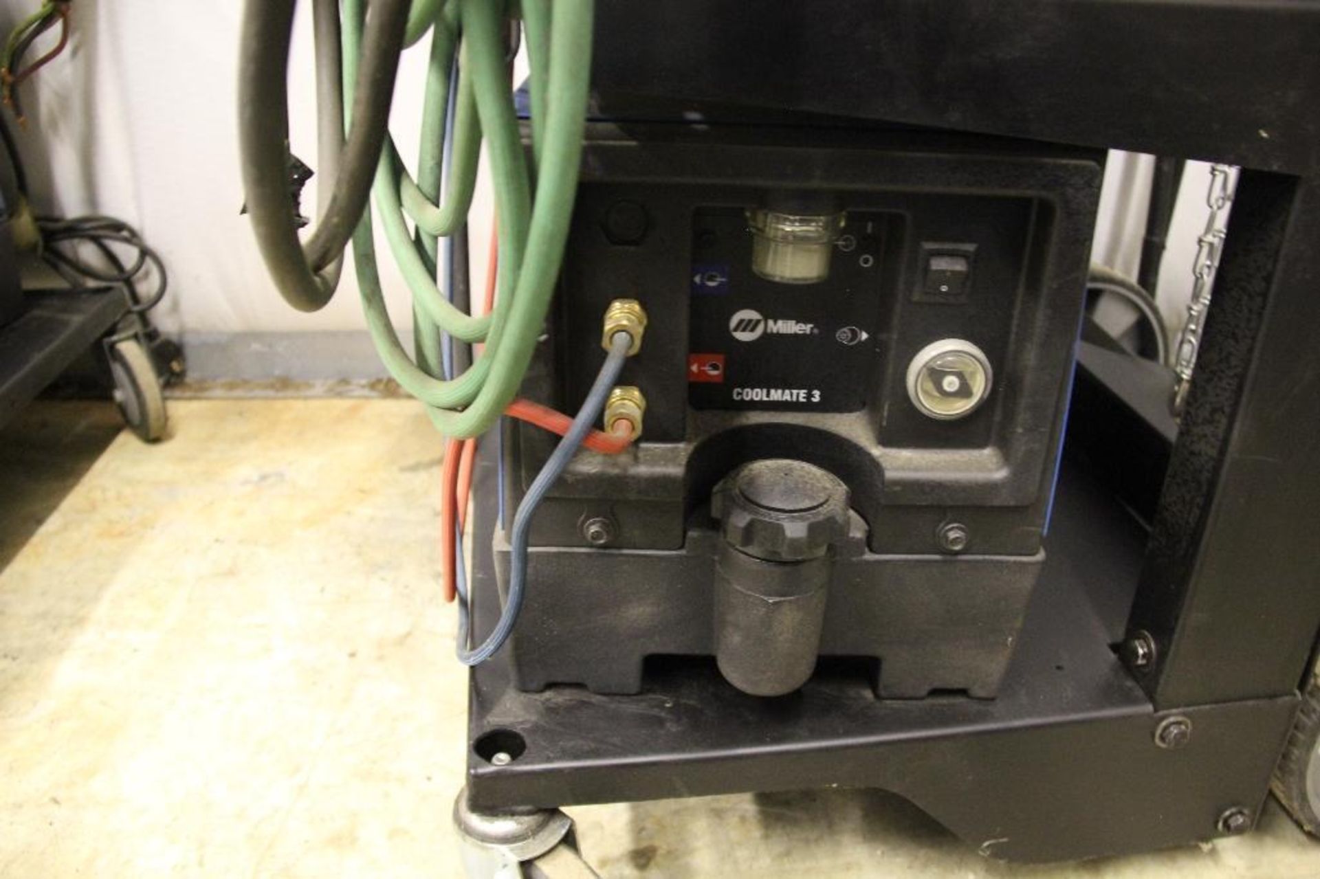 LOT: Miller Model XMT 350 CC/CV TIG Welder, S/N ME384045U (est. 2015), 300 Amps @ 100% Duty Cycle, - Image 4 of 5