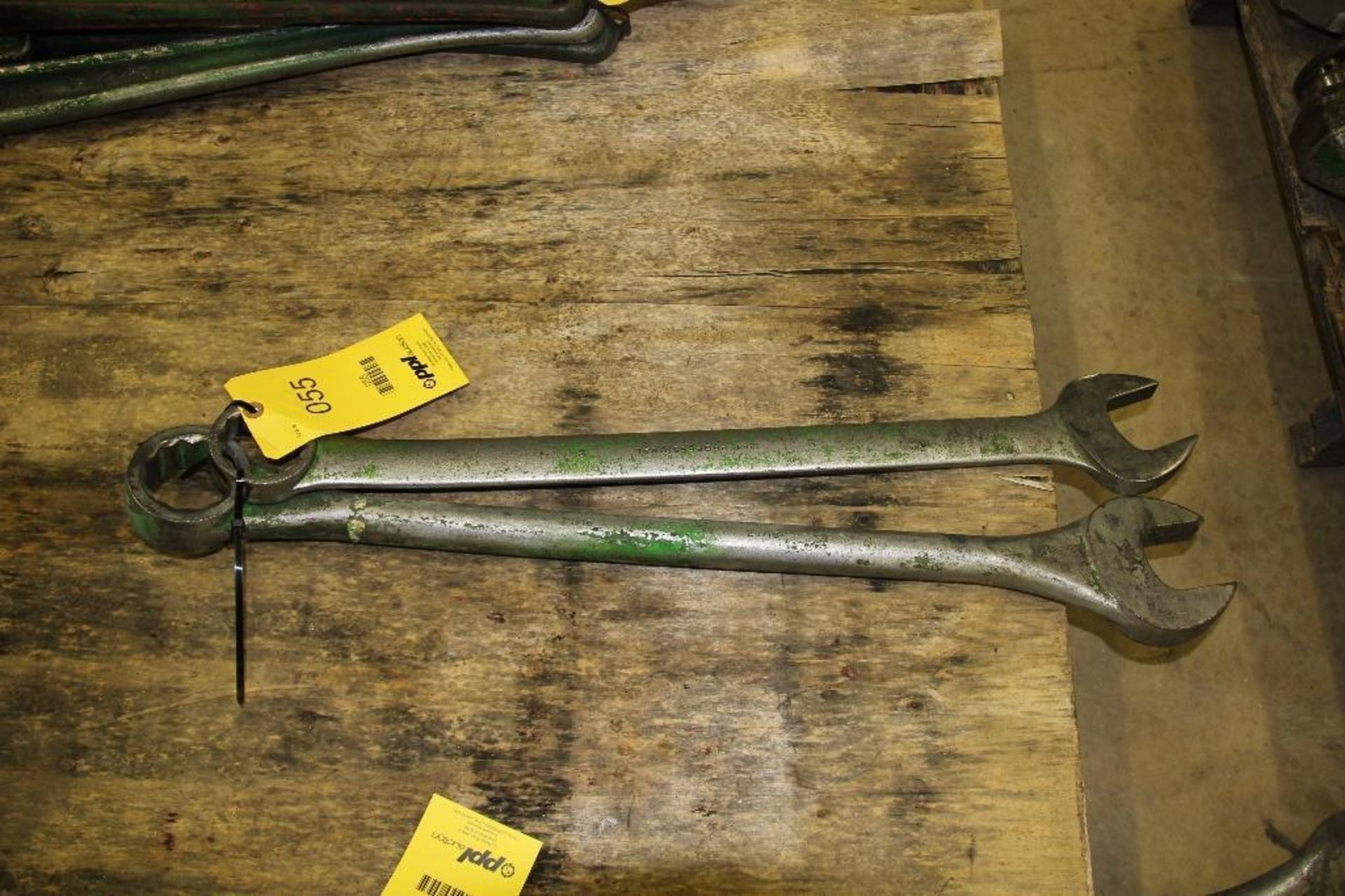 LOT: (1) 2 in. & (1) 2-1/16 in. Combination Wrenches - Image 2 of 2