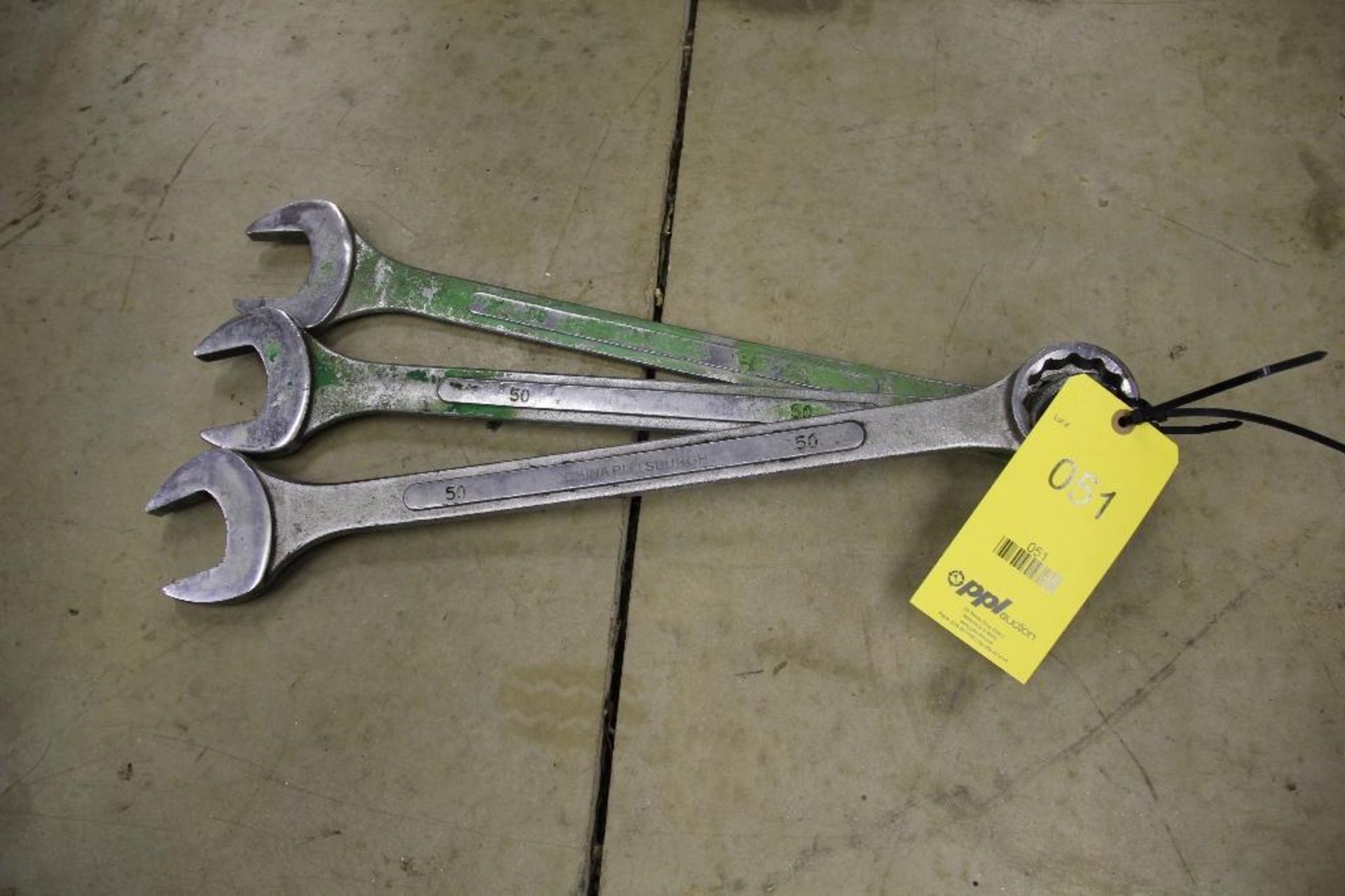 LOT: (3) 50mm Combination Wrenches