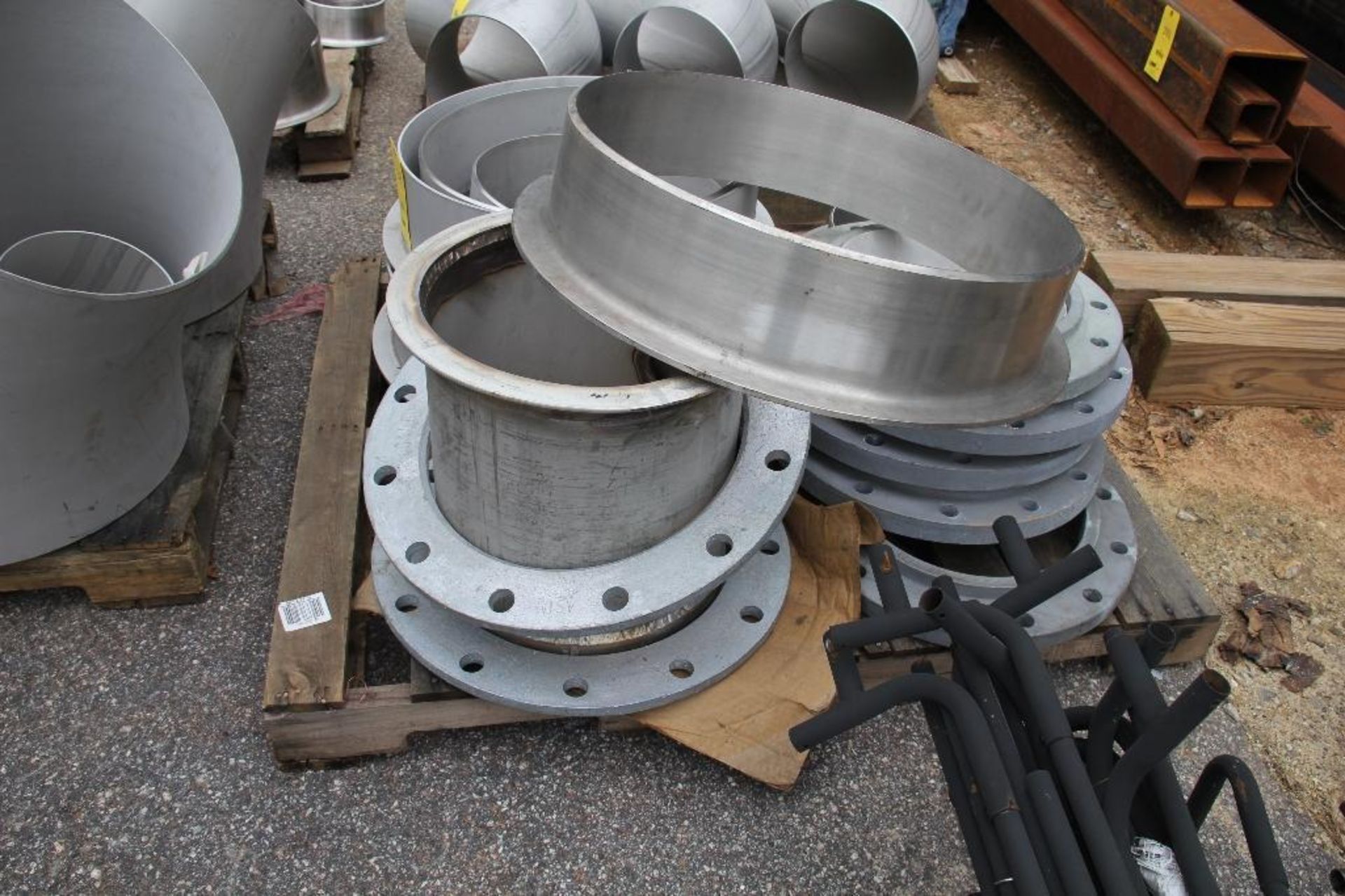 LOT: Assorted Stainless Steel Flanges & Collars - Image 2 of 2