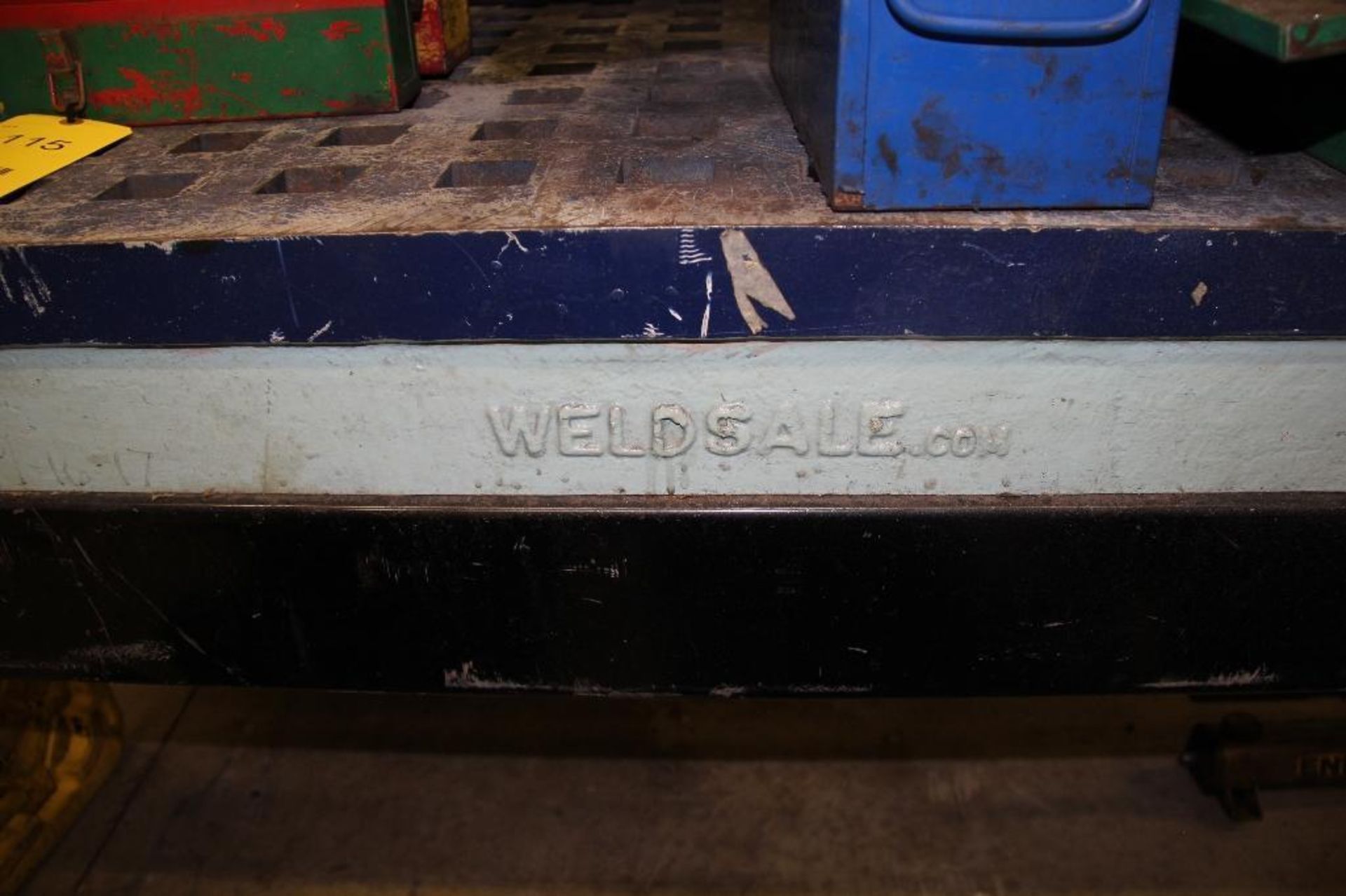 Weldsale 5 ft. x 5 ft. x 32 in. High Welding Table (SALE SUBJECT TO SECURED LENDER'S APPROVAL)