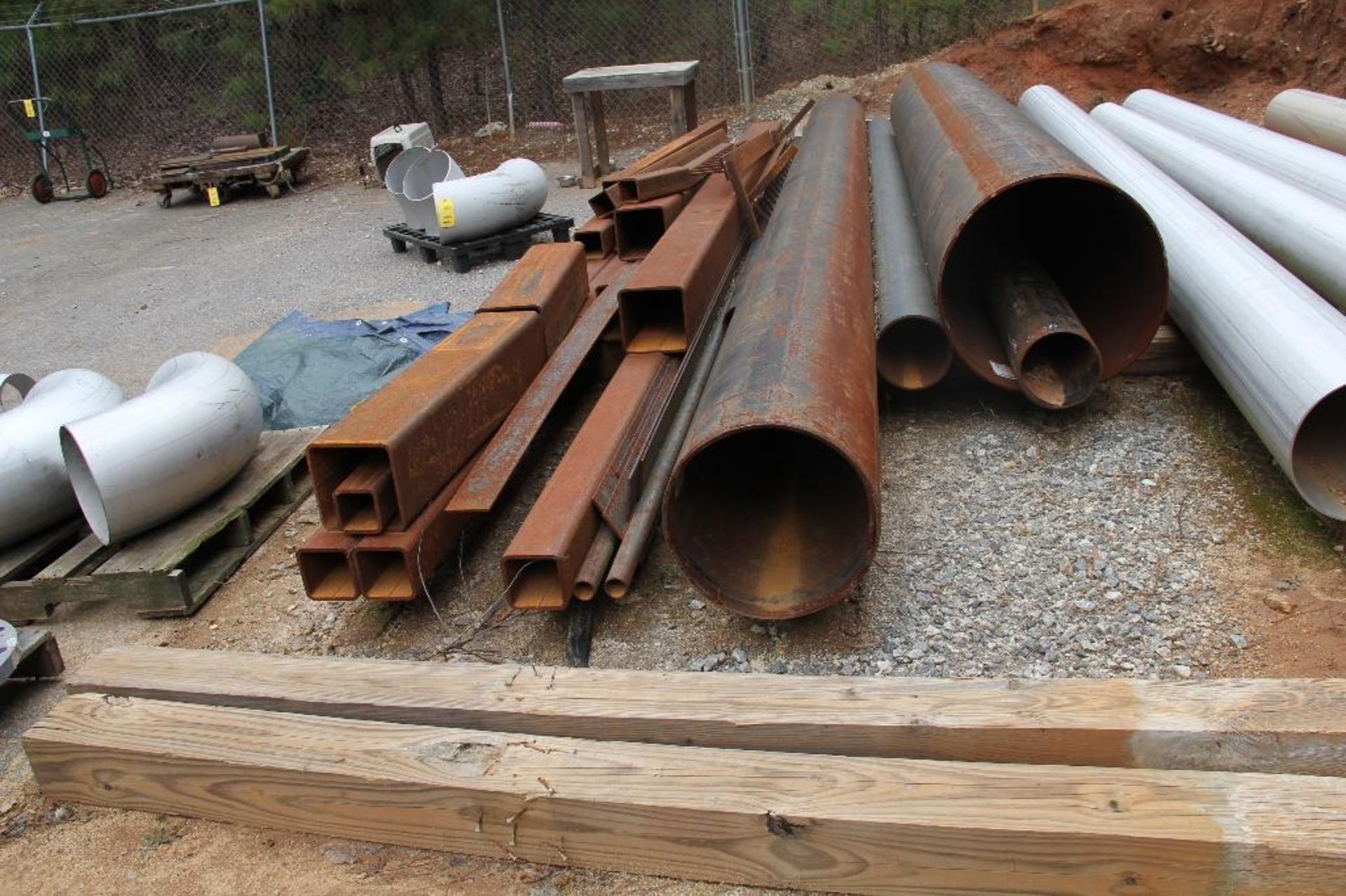 LOT: Large Quantity Assorted Carbon Steel Pipe, Tube & Flat Stock - Image 3 of 3