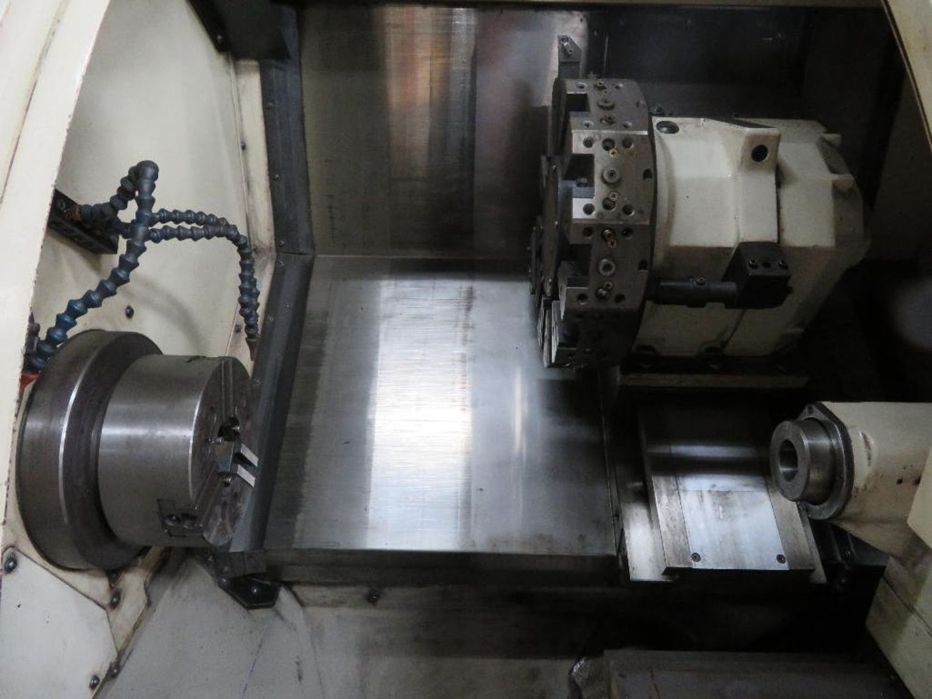 LOT: Okuma CNC Turning Center Model Crown L1060, Type 762E, S/N 10121314, 8 in. 3-Jaw Chuck, 12 - Image 3 of 11