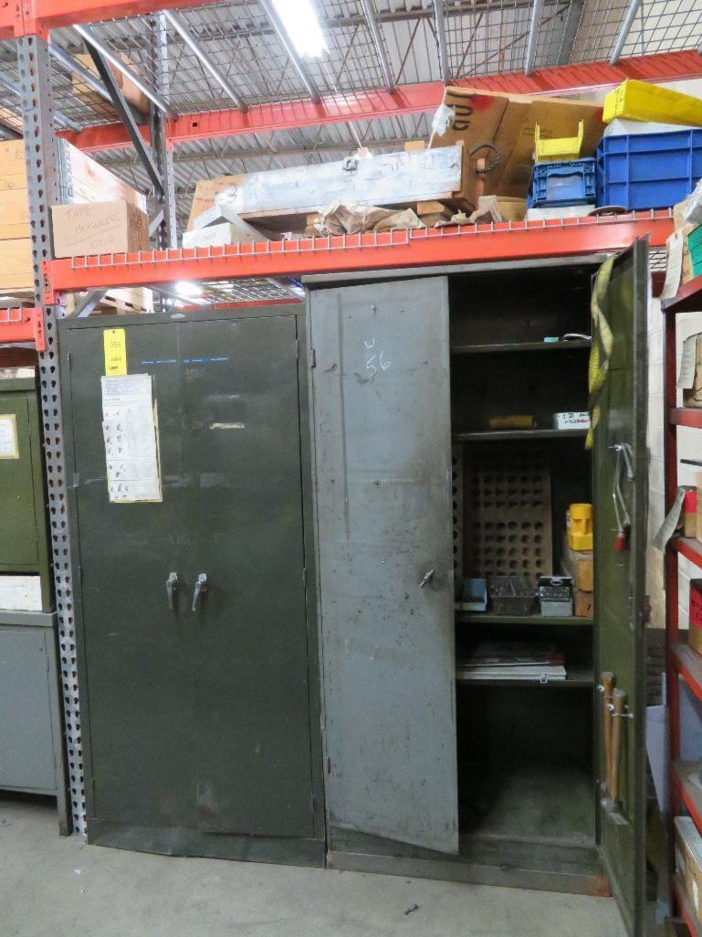 LOT: (2) Steel Cabinets with Contents of Abrasives & Assorted Tooling - Image 3 of 3