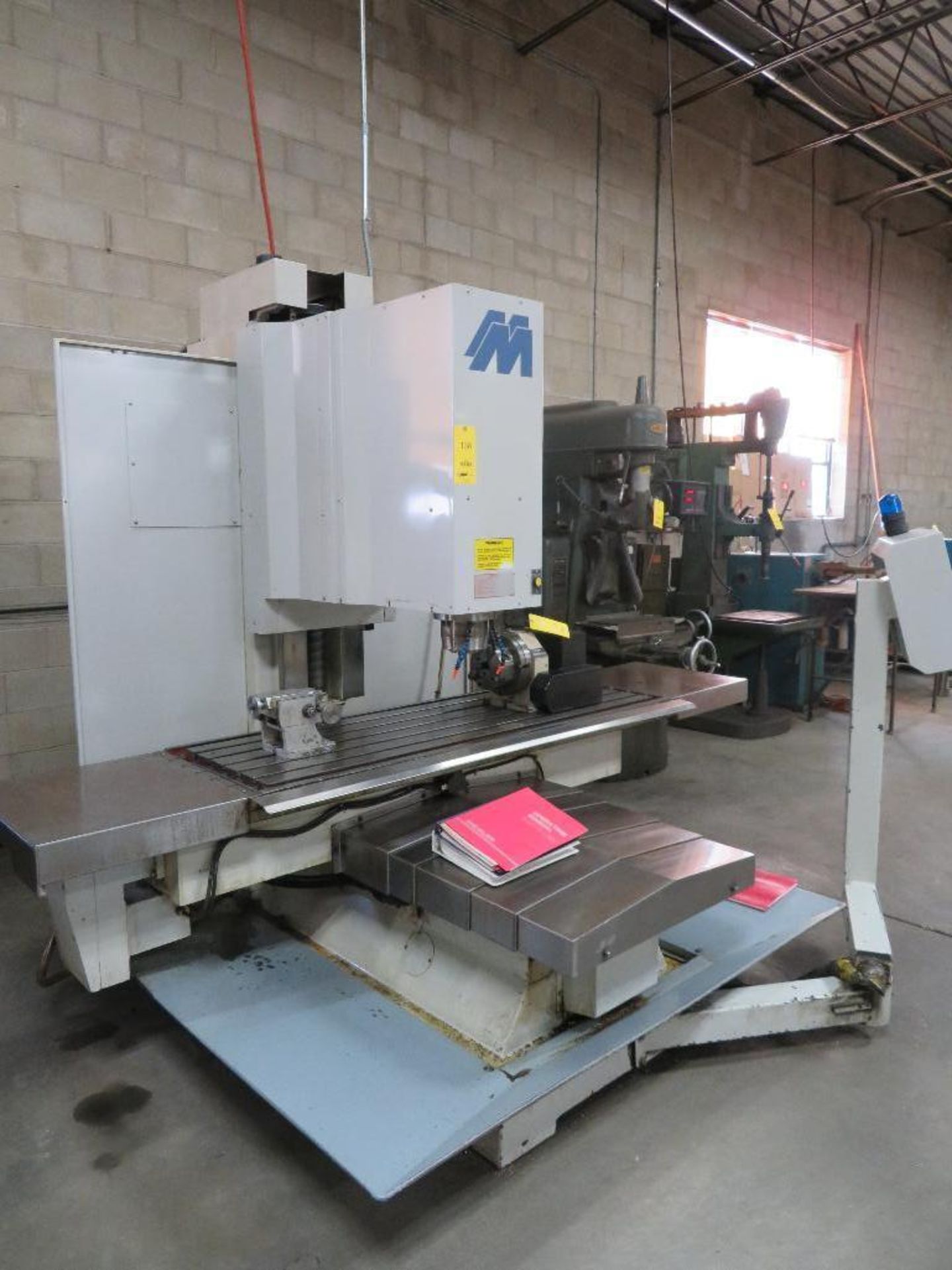 Milltronics 4-Axis CNC Vertical Mill Model RH-30, Series G, S/N 9080(0617), 24 in. x 66 in. Work - Image 2 of 6