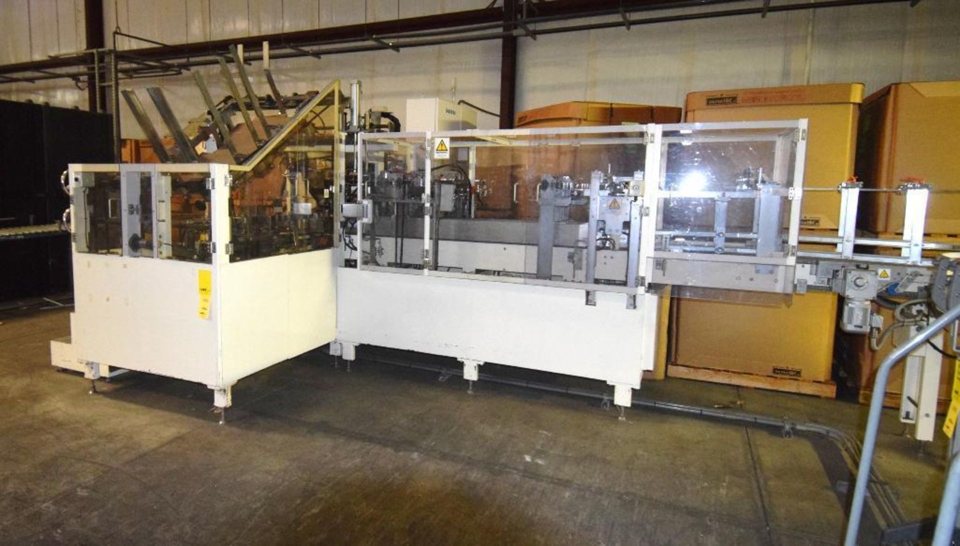 LOT: Seal-Matic Automatic Wrap-Around Caser Model UY-80H, Designed to Run 7000 Bottles per Hour / (1 - Image 2 of 26