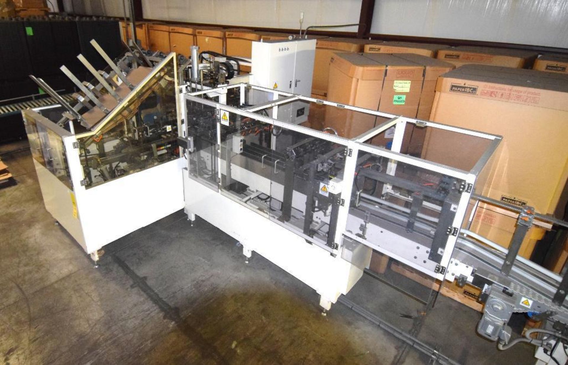 LOT: Seal-Matic Automatic Wrap-Around Caser Model UY-80H, Designed to Run 7000 Bottles per Hour / (1 - Image 3 of 26