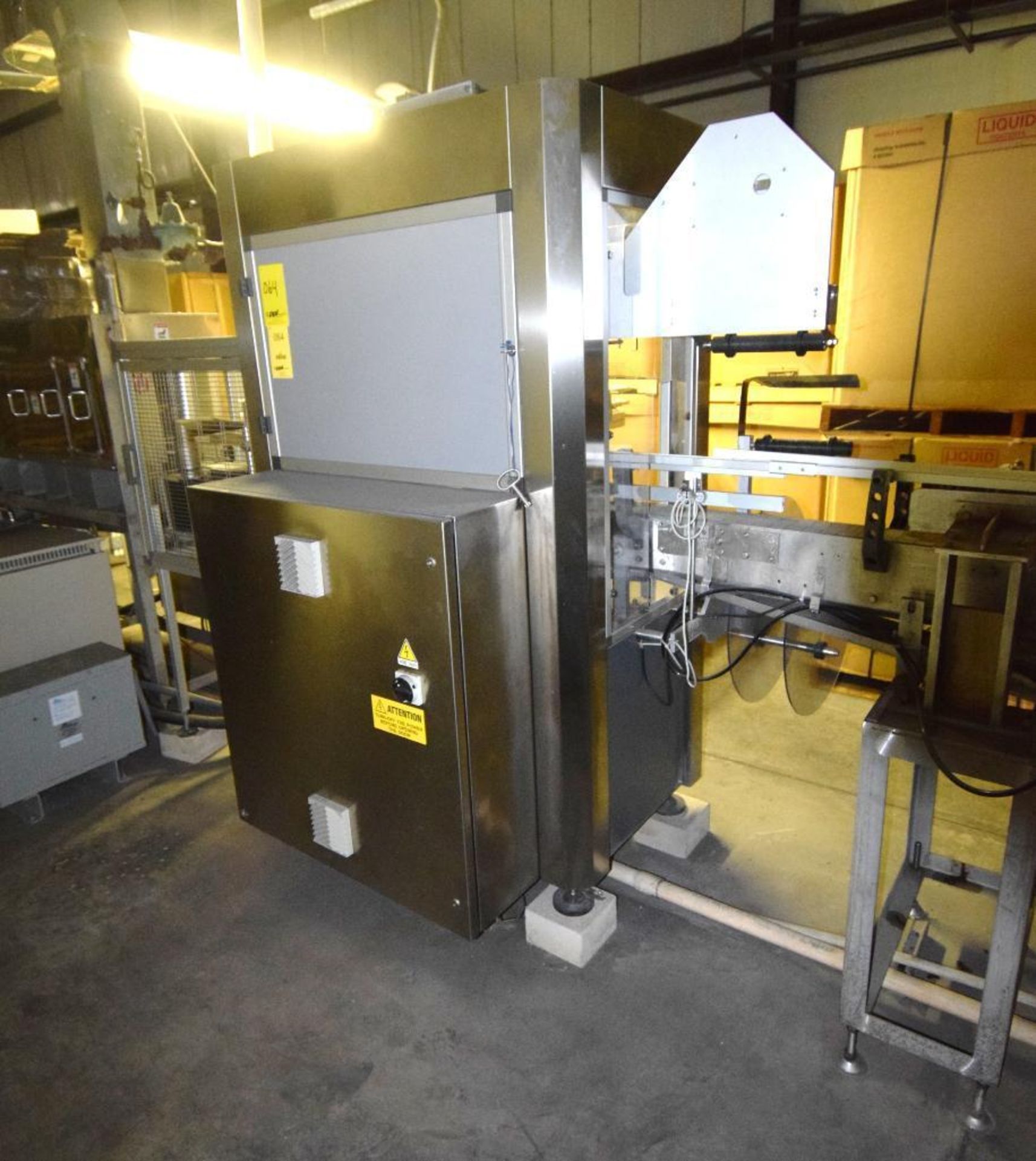 LOT: Finpac Shrink Sleeving System Model SHM-A1, S/N 12509 (2009), Designed to Accept Labeling Films - Image 13 of 17