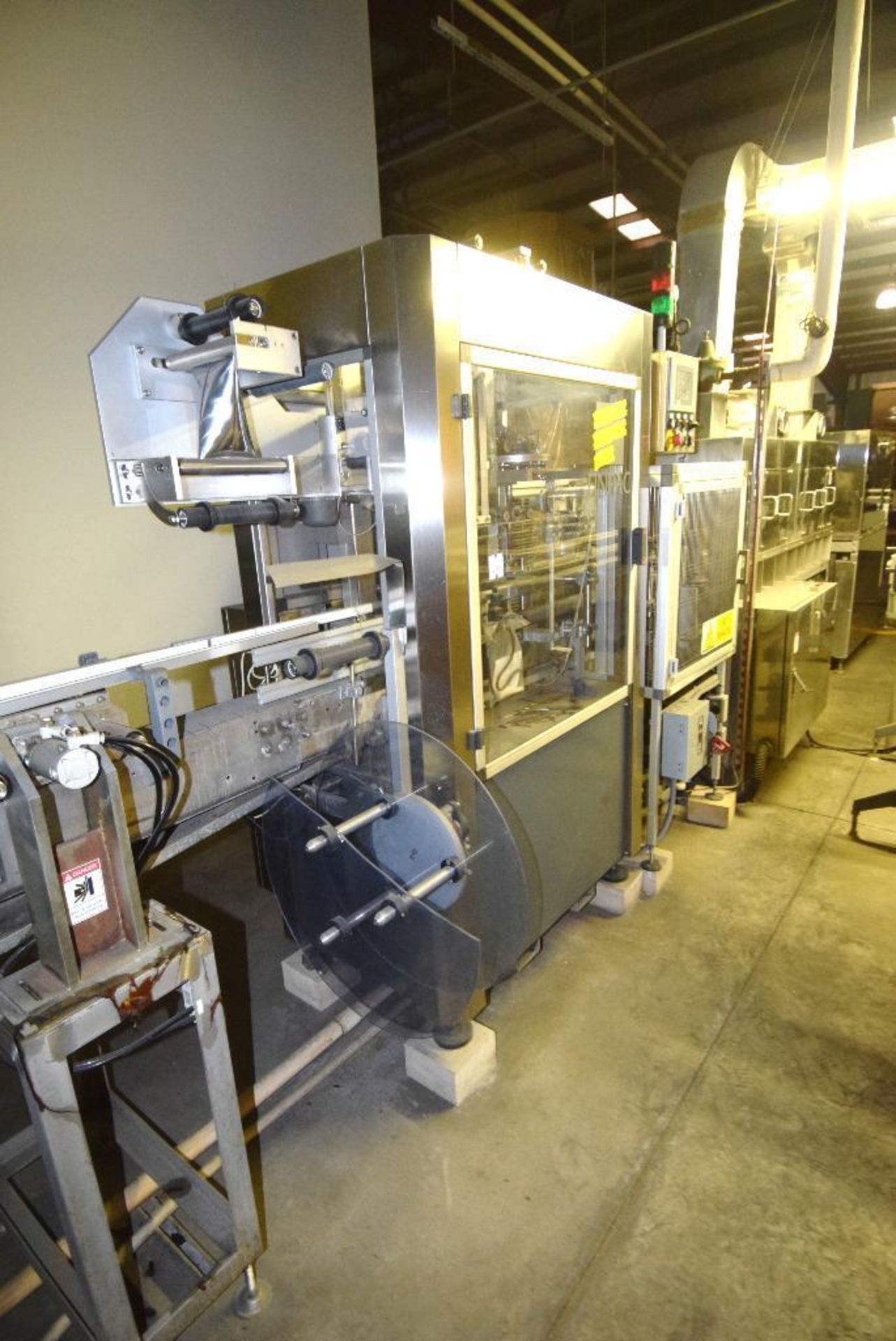 LOT: Finpac Shrink Sleeving System Model SHM-A1, S/N 12509 (2009), Designed to Accept Labeling Films - Image 2 of 17