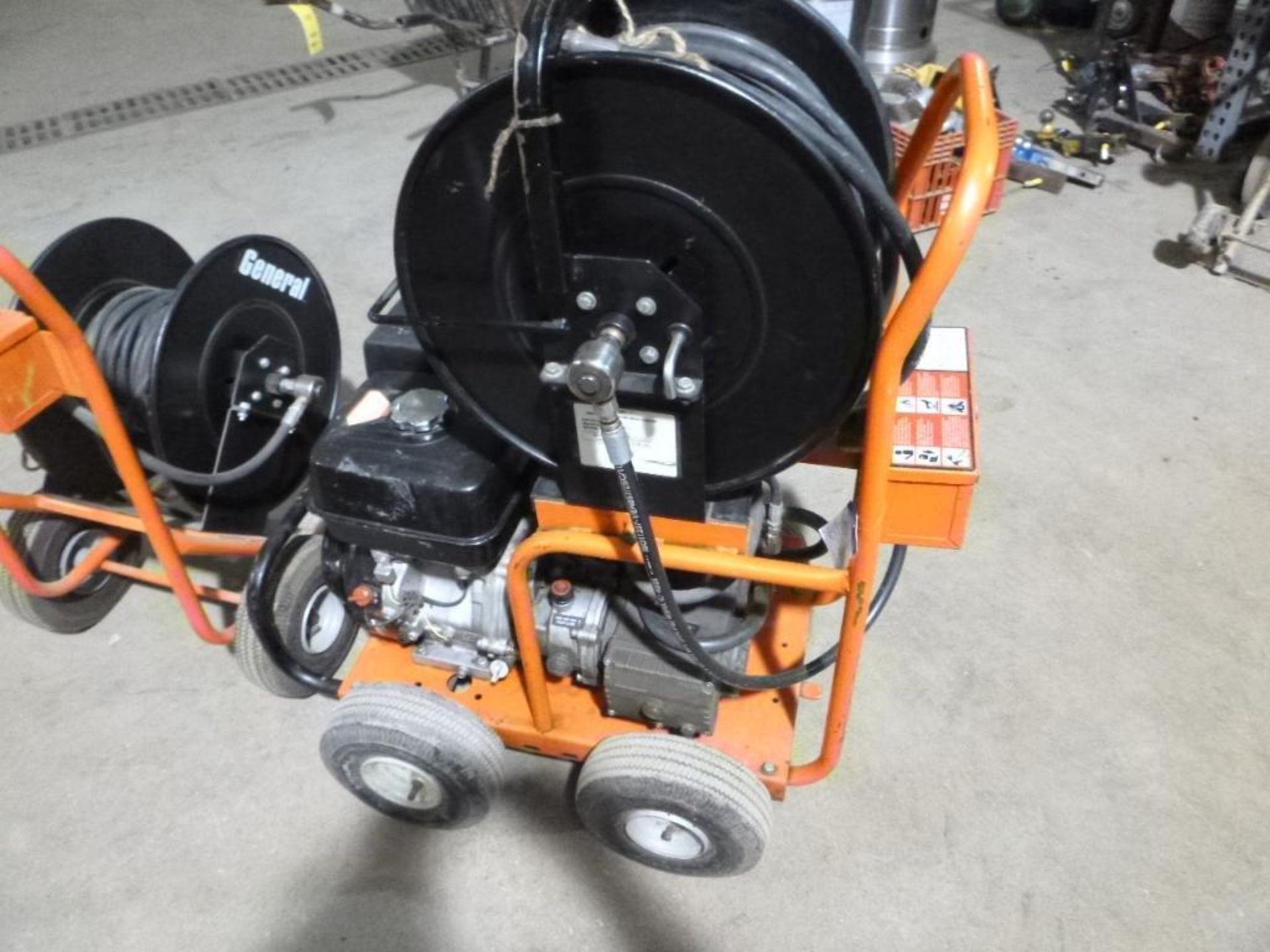 LOT: Jetter, Sewer, General J3000; Jetter Hose 200 ft. 3/8 in.; Jetter Hose 150 ft. 1/4 in.; Jetter - Image 5 of 14