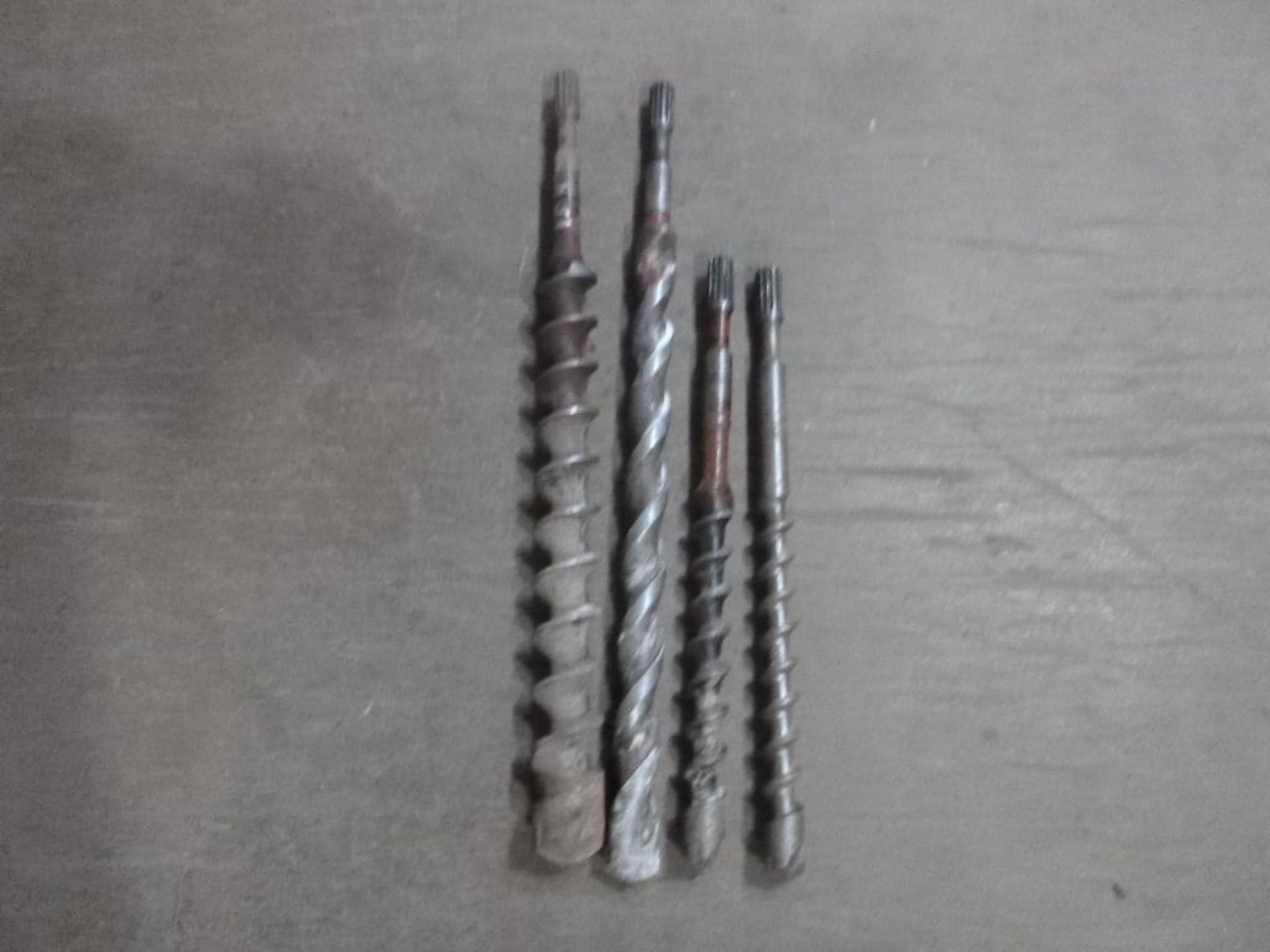 LOT: (4) Bits, Carbide ? 1-3/4 in., 1-1/4 in., 1-1/8 in., 1 in.