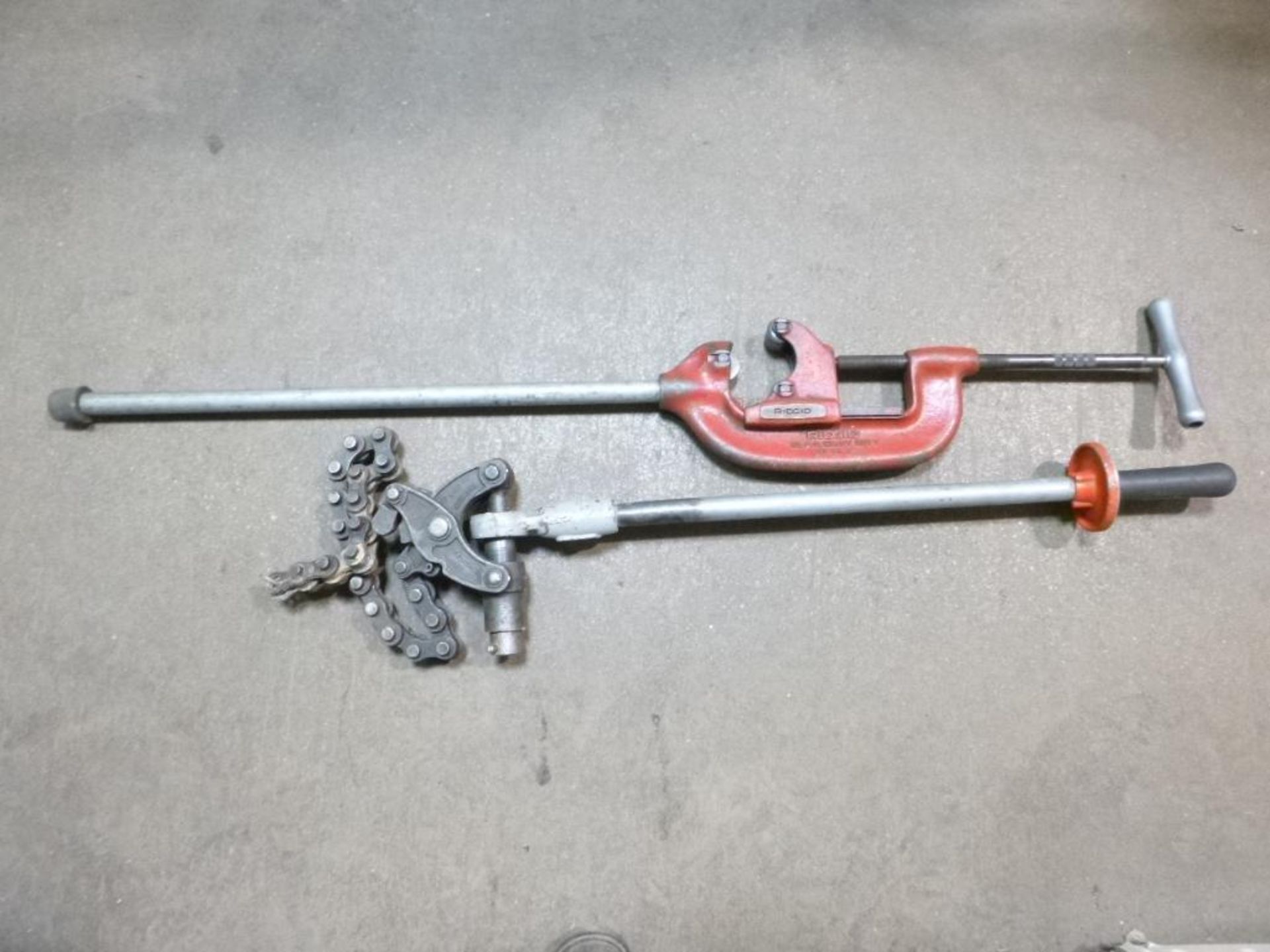 LOT: Cutter, Pipe 2 in. - 4 in., Ridgid Model No. 4-S; Cutter, Pipe Soil, Ridgid 246; Cutter, Tubing - Image 2 of 2