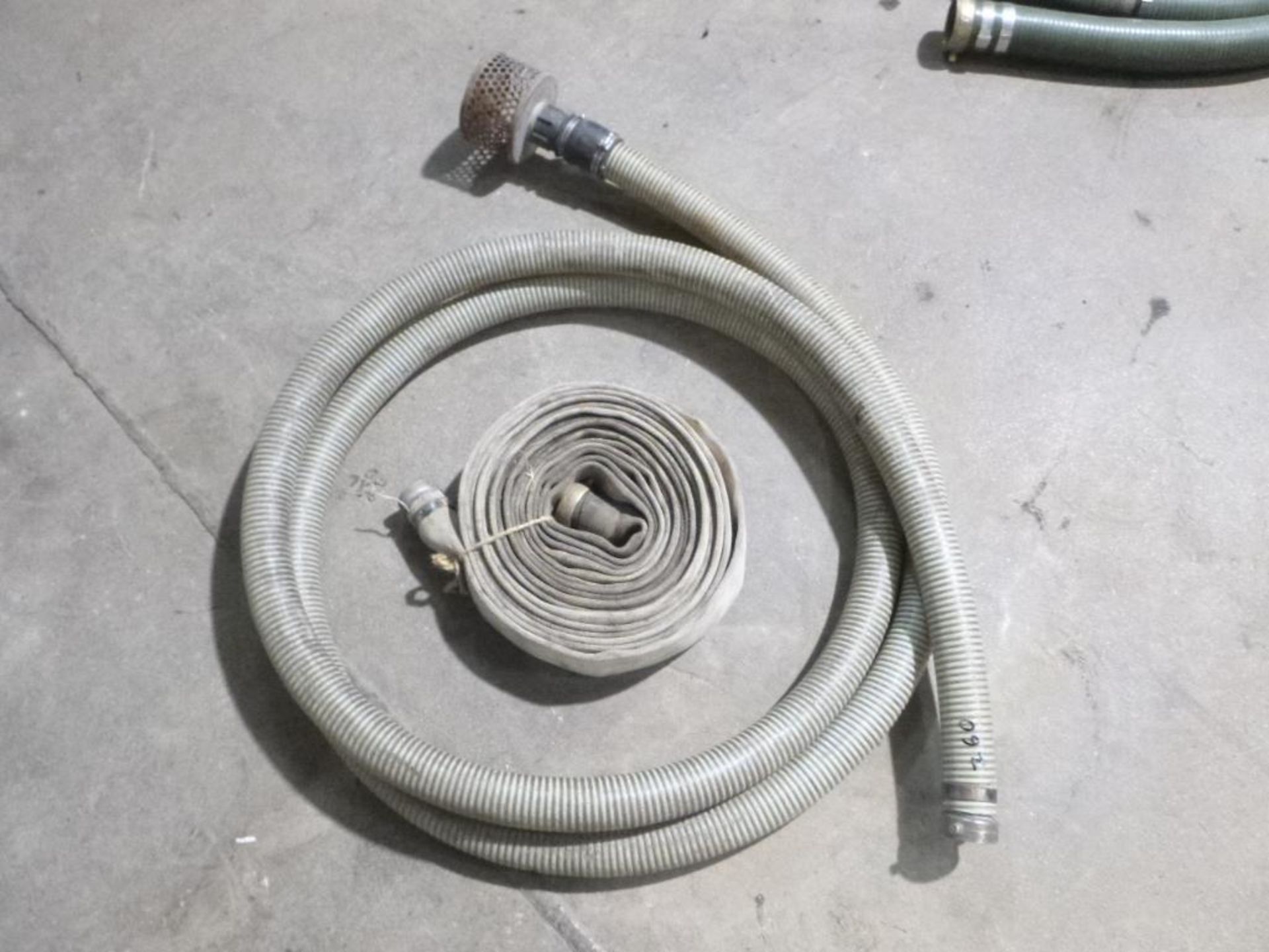LOT: (1) 2 in. Intake Hose, (1) 2 in. Discharge Hose - Image 2 of 2