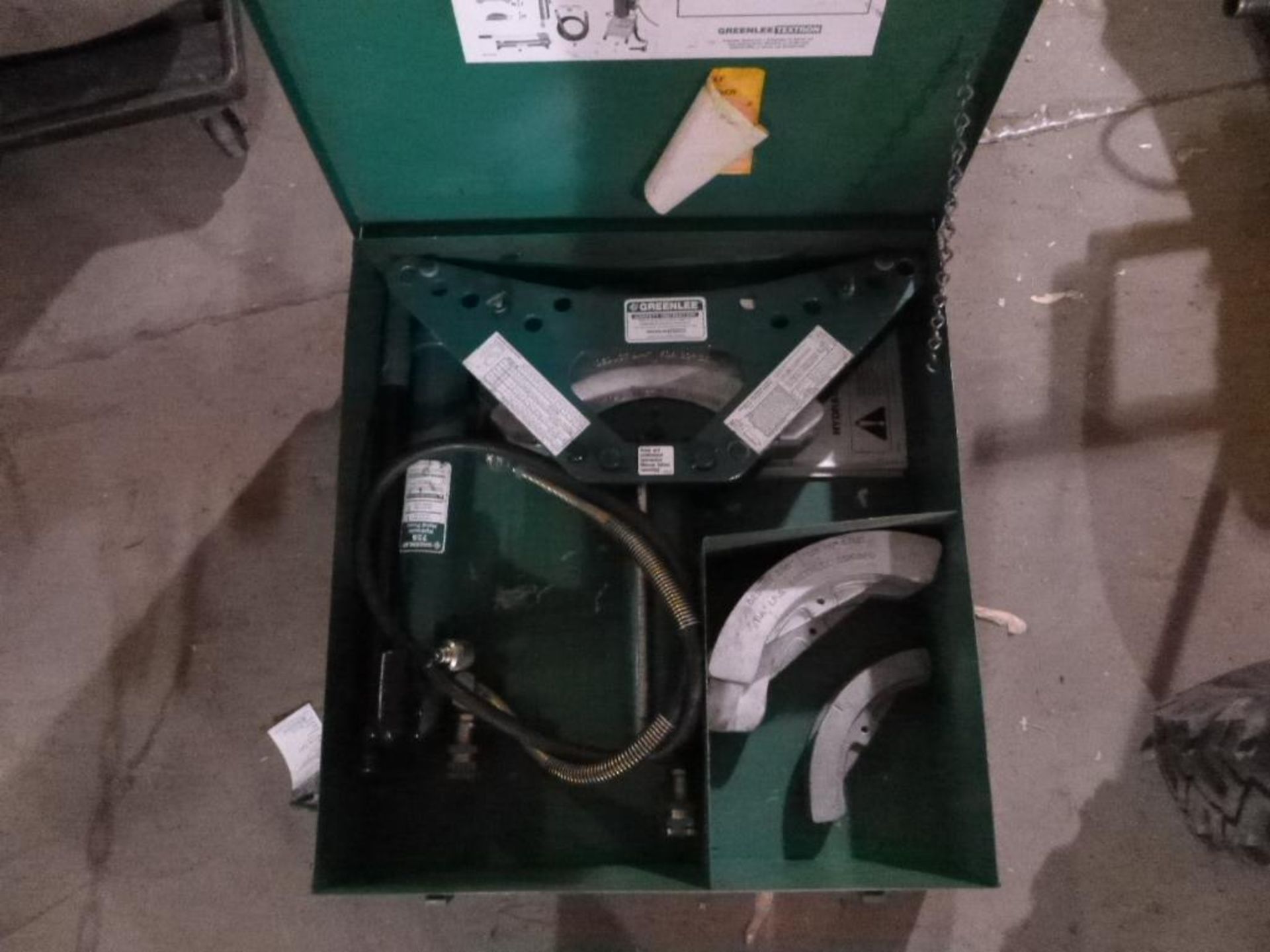 Greenlee 830 Bender, Hyd. Rid. 1/2 in. thru, , Rigid Pipe Only-IPS - Bild 2 aus 10