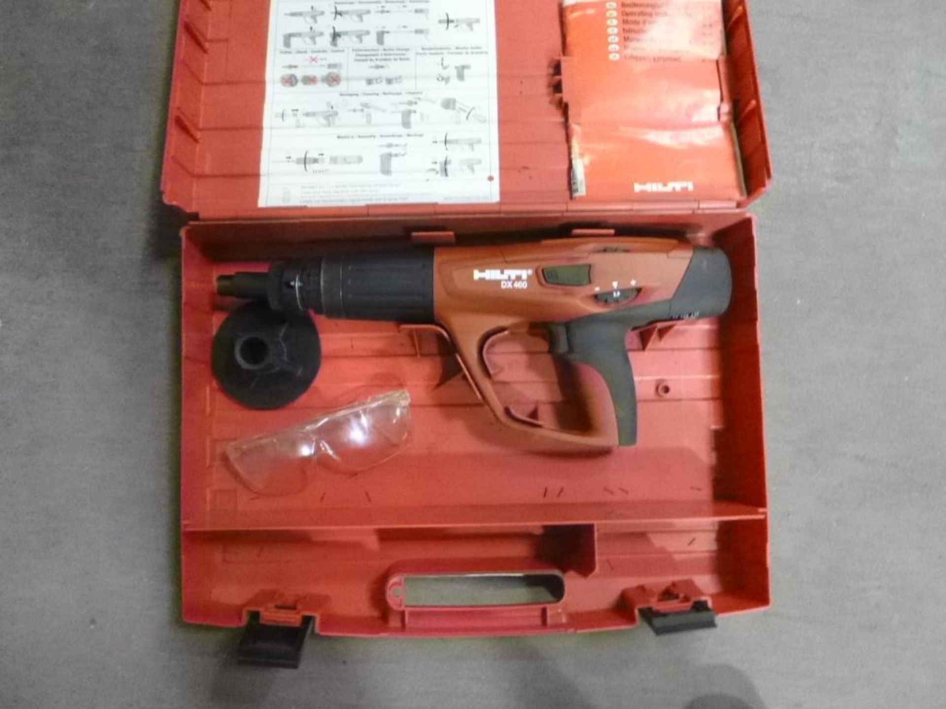 LOT: Hilti DX 460 Stud Gun, 27 Cal. Auto., with Loads & Nails - Image 2 of 6