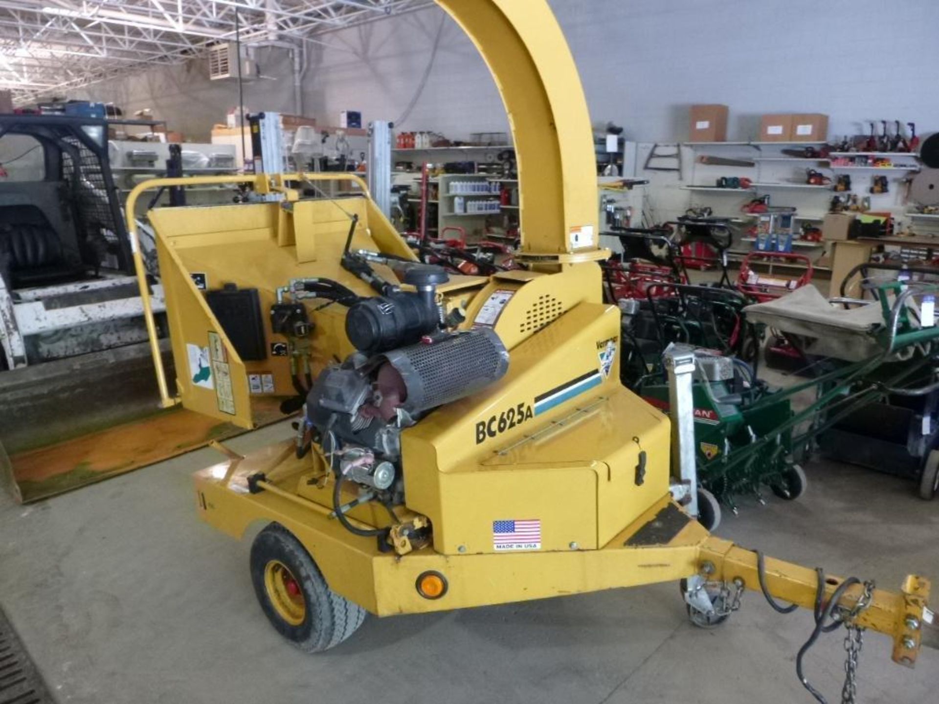 Vermeer 625A 20 HP 6 in. Chipper, Trailer Mounted