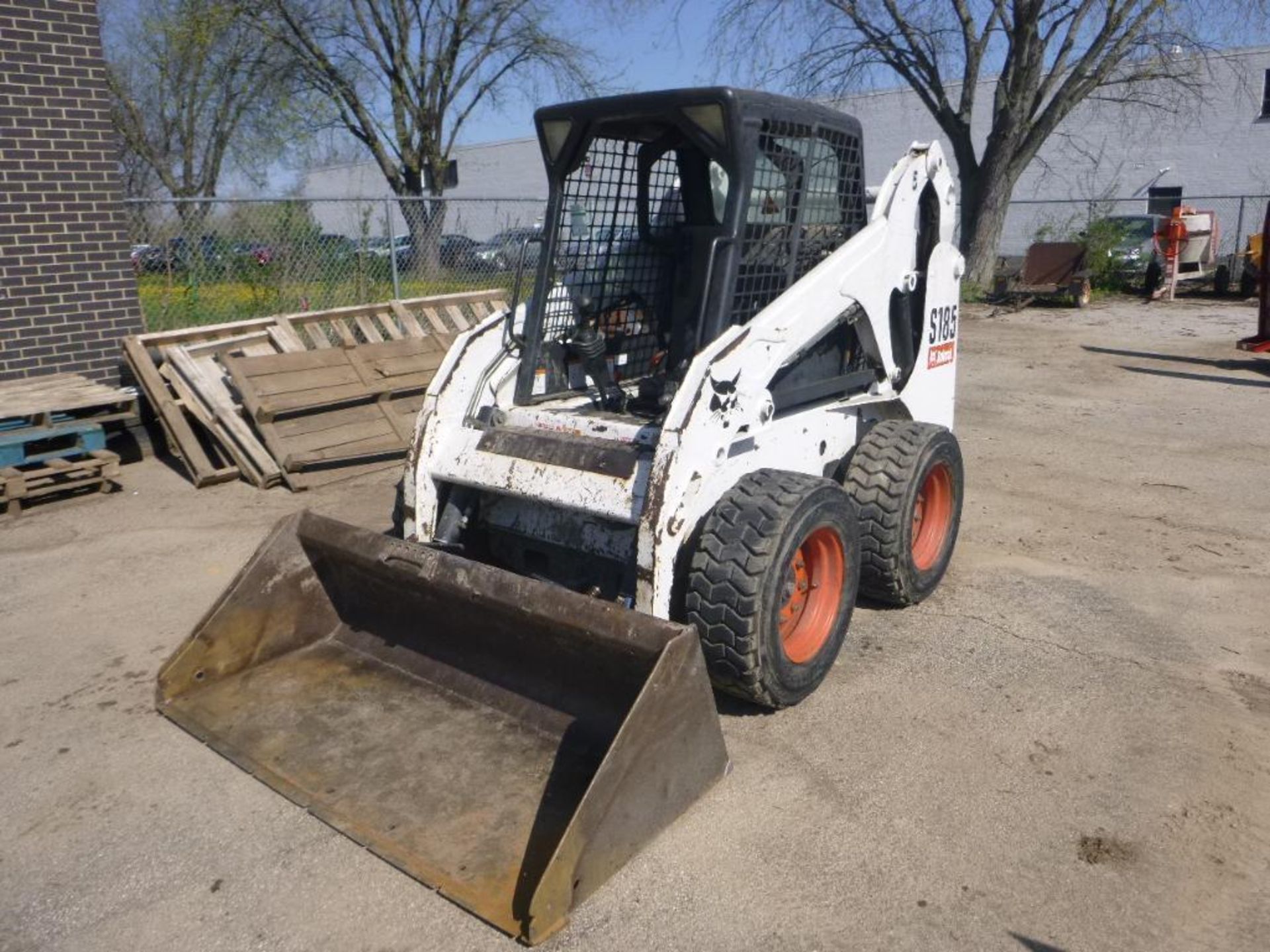 Bobcat Diesel Skid Steer Loader Model S185, S/N #8564