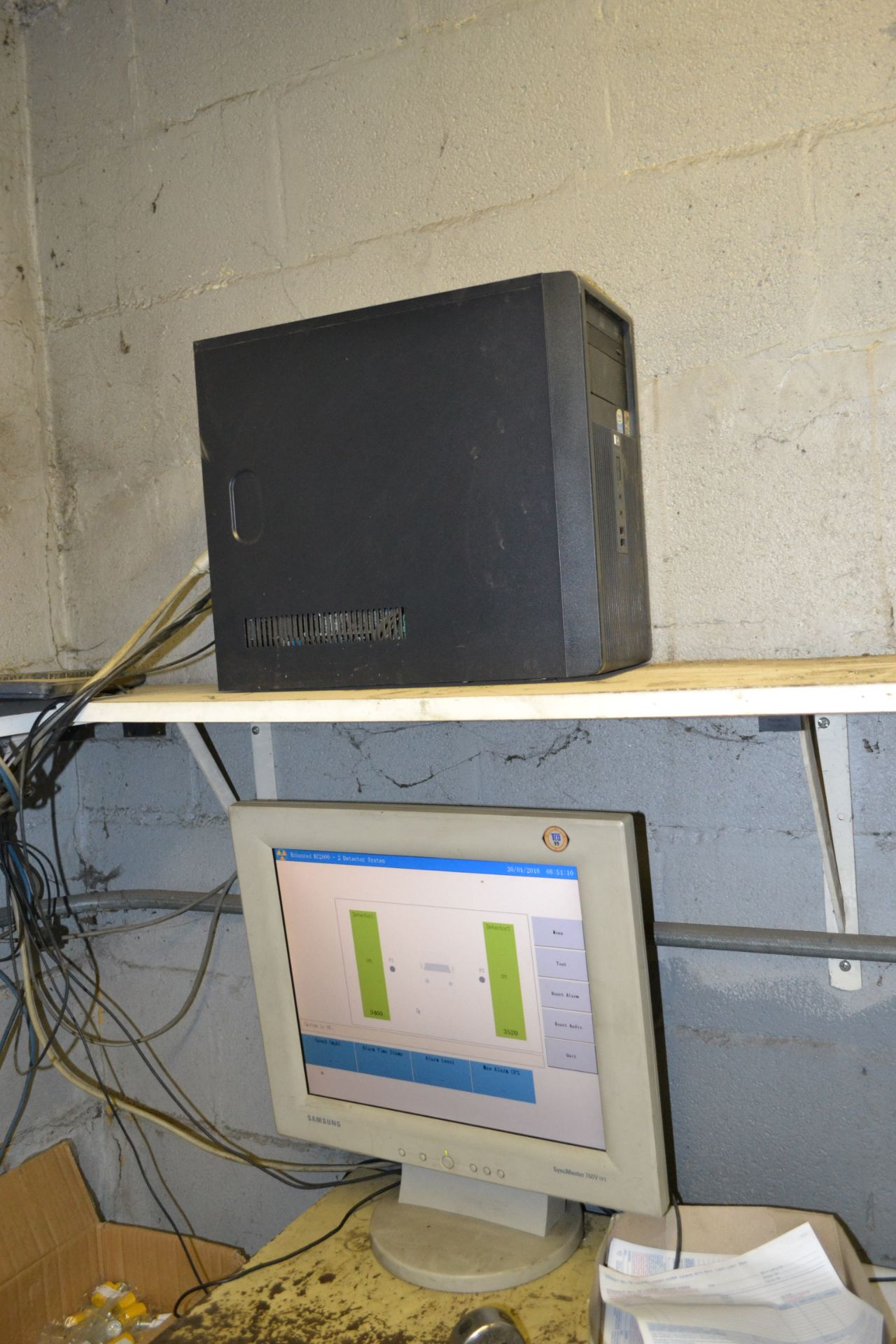 Radcomm Radiation Detection System Model RC2069, S/N 123/43-5336/53377, with (2) Detector - Image 3 of 3