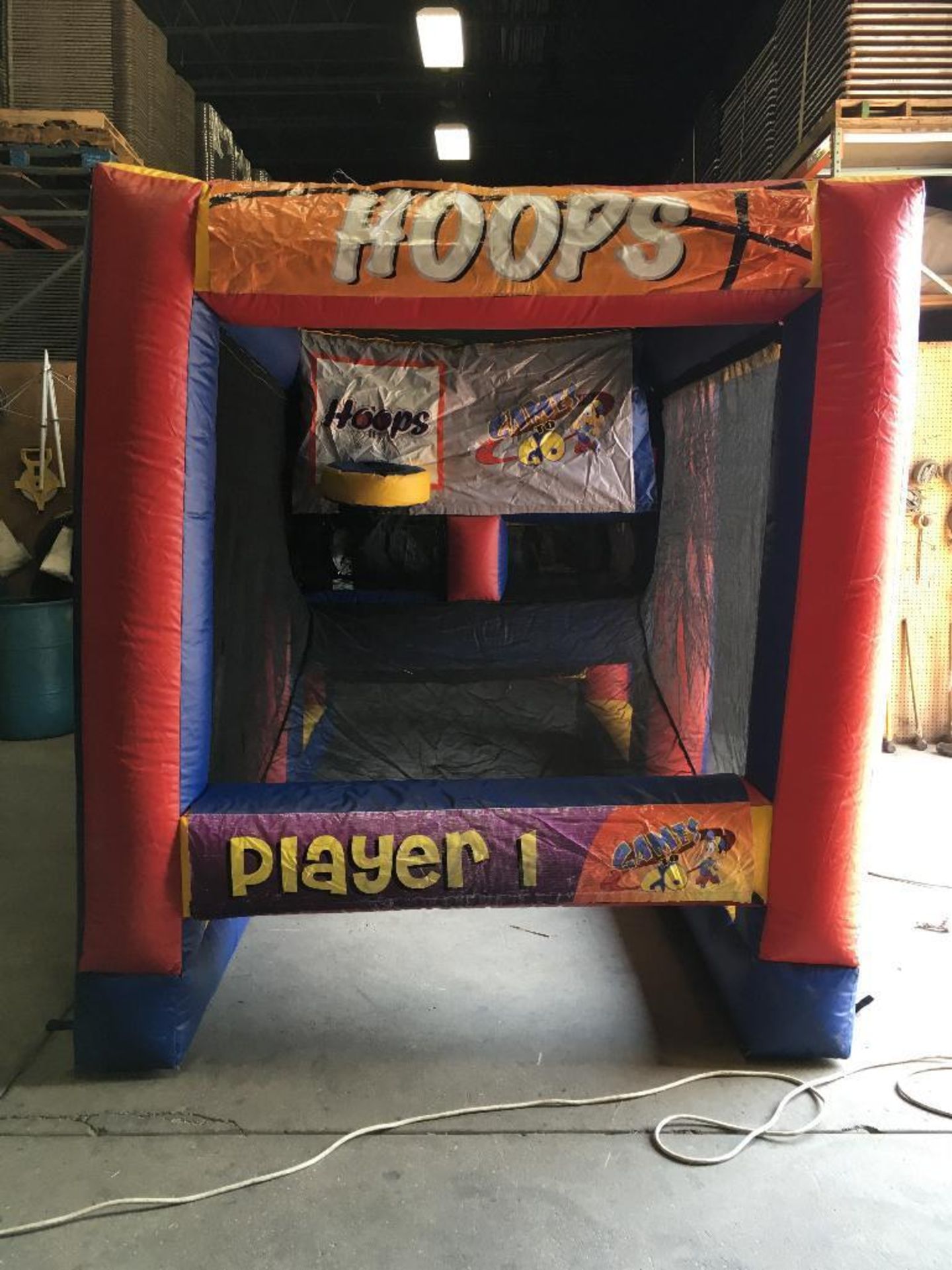 Inflatable Pop-A-Shot Game (includes blower)