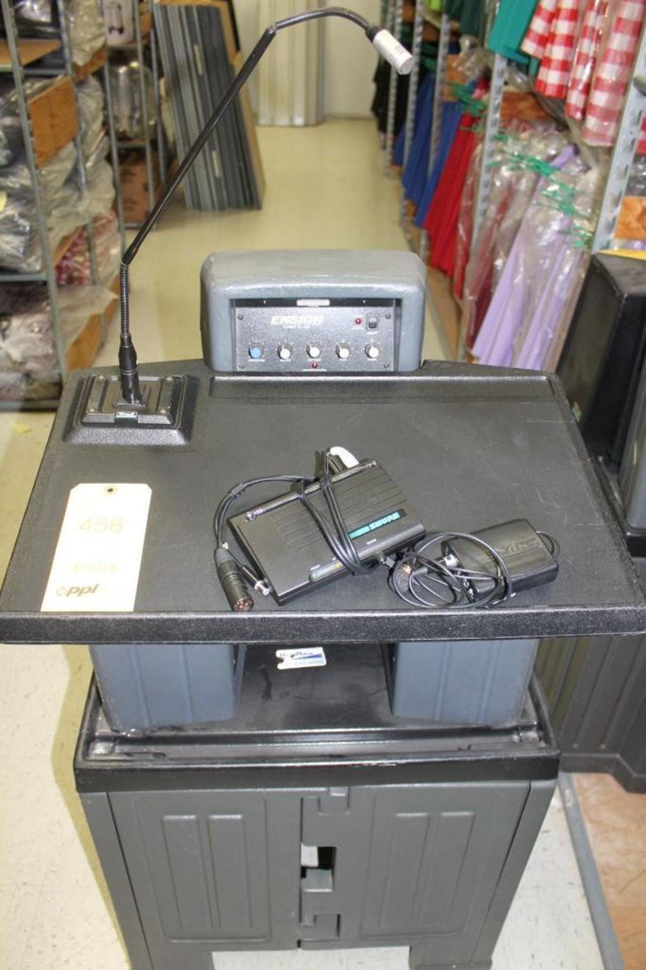 LOT: Anchor Ensign Podium Style PA System with Additional Lapel Microphone - Image 2 of 3