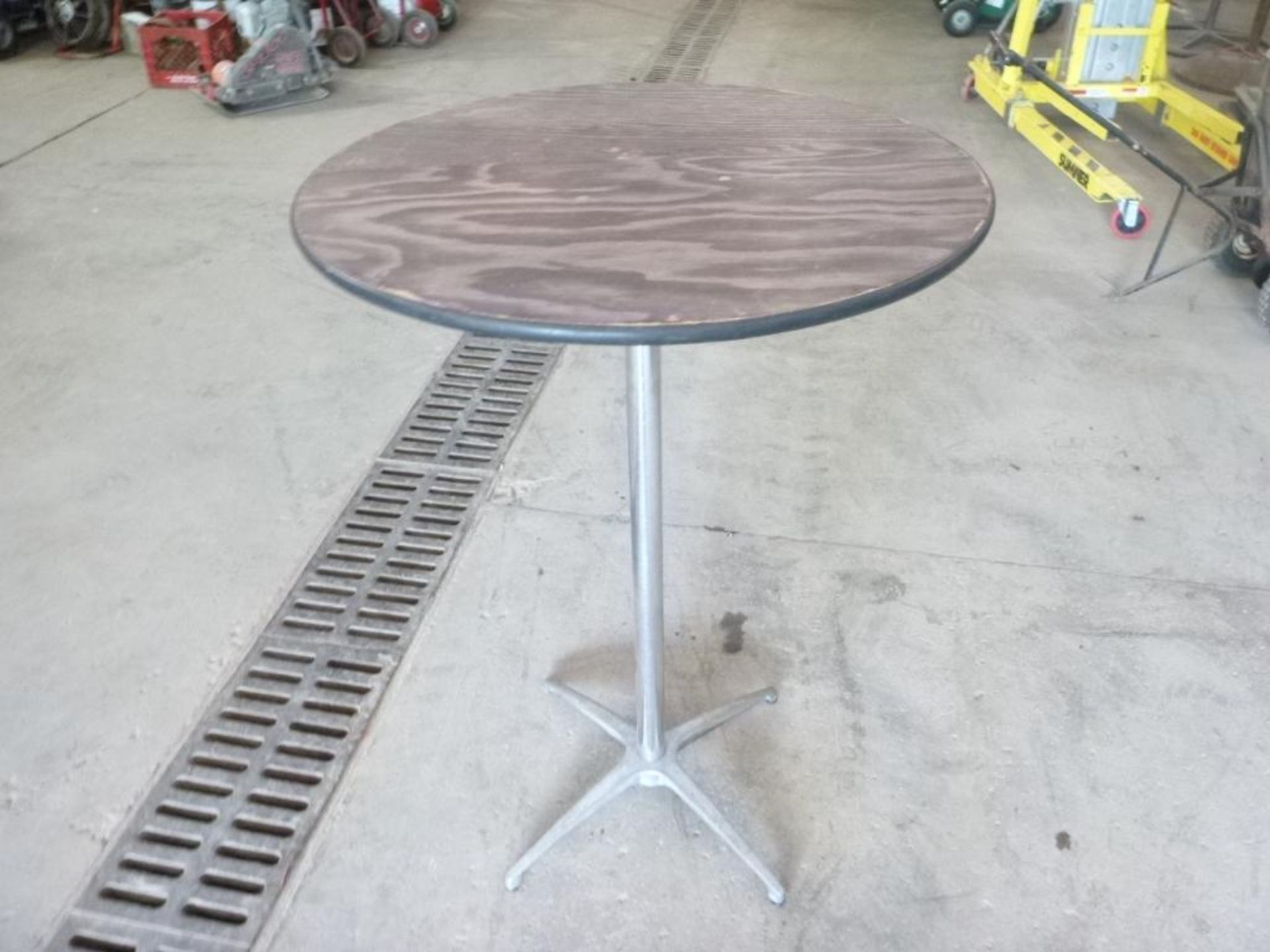 LOT: (12) Tall Pedestal Tables, 30 in. x 42 in.