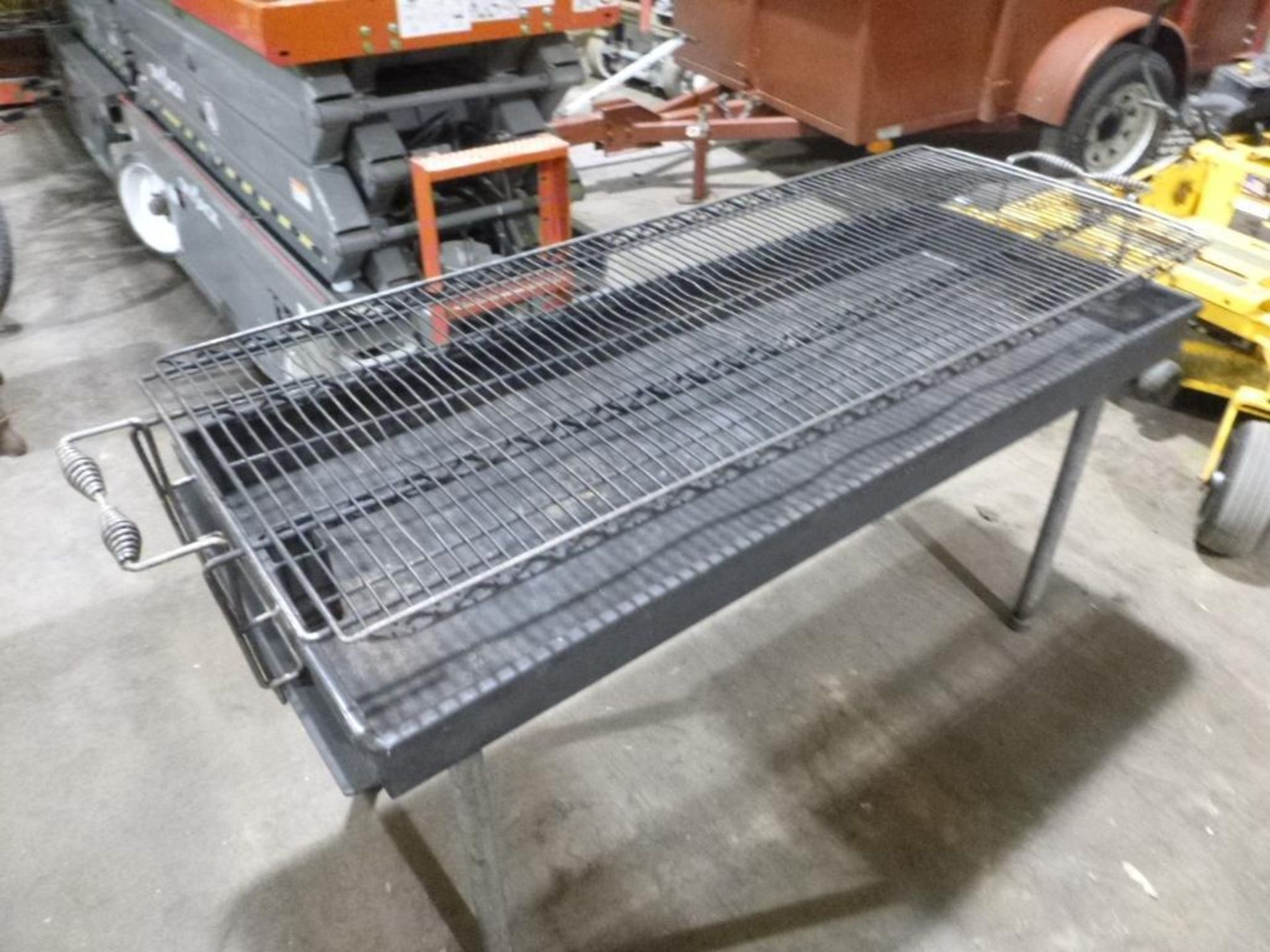 Charcoal Grill, 2 ft. x 5 ft.