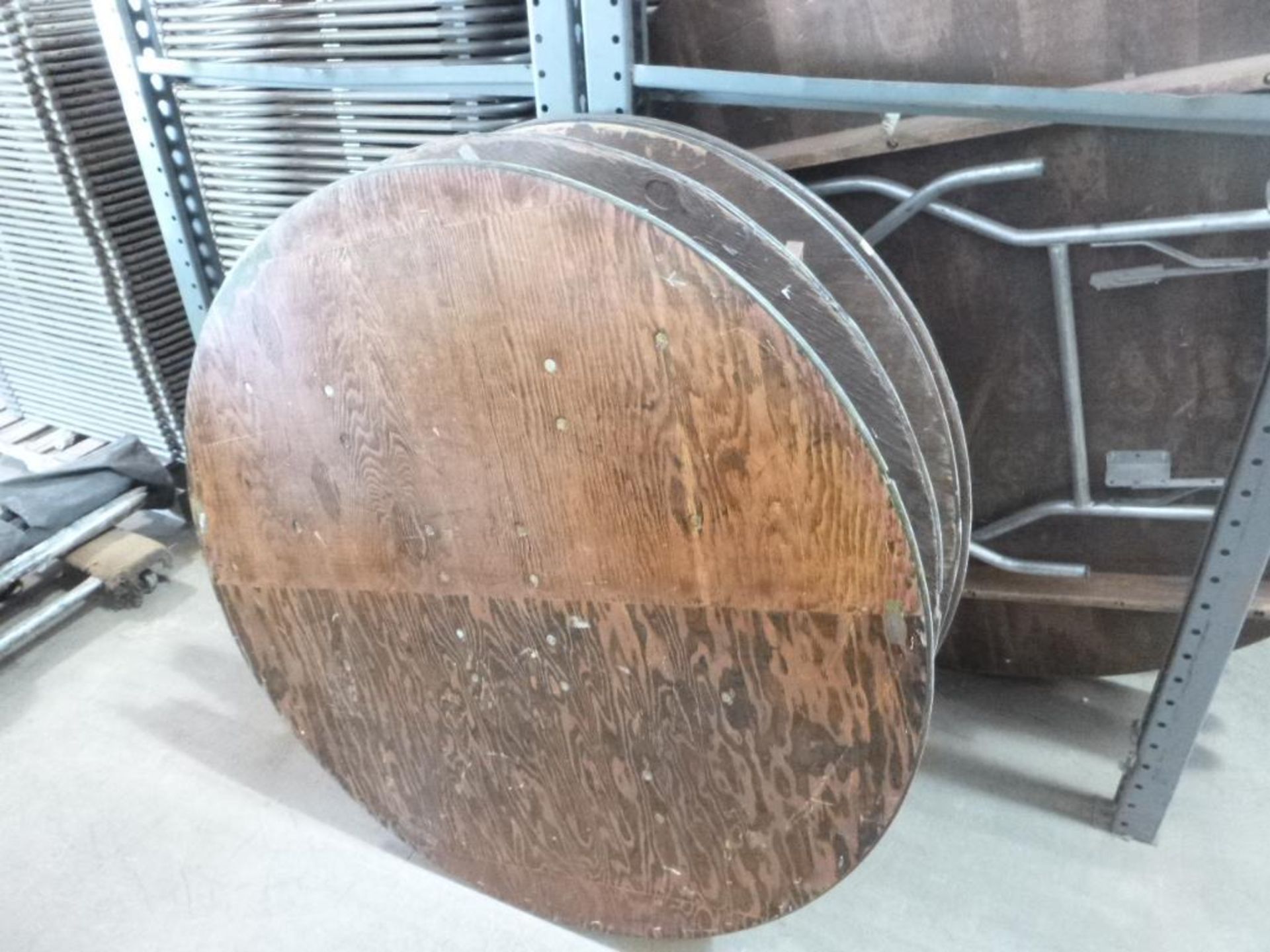 LOT: (5) Round Tables, 48 in.