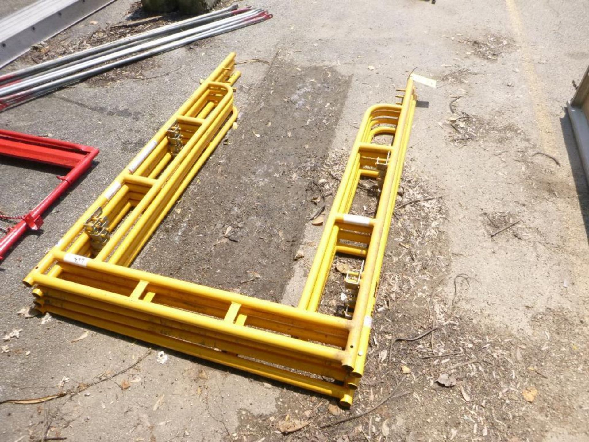 LOT: (4) Scaffold Frames Walkthru 4 ft. Wide - Image 4 of 4