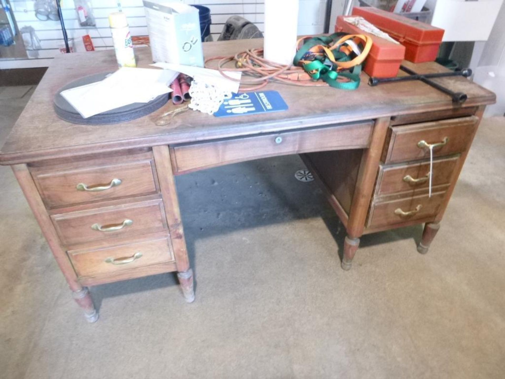 LOT: (3) Desks - Image 3 of 3