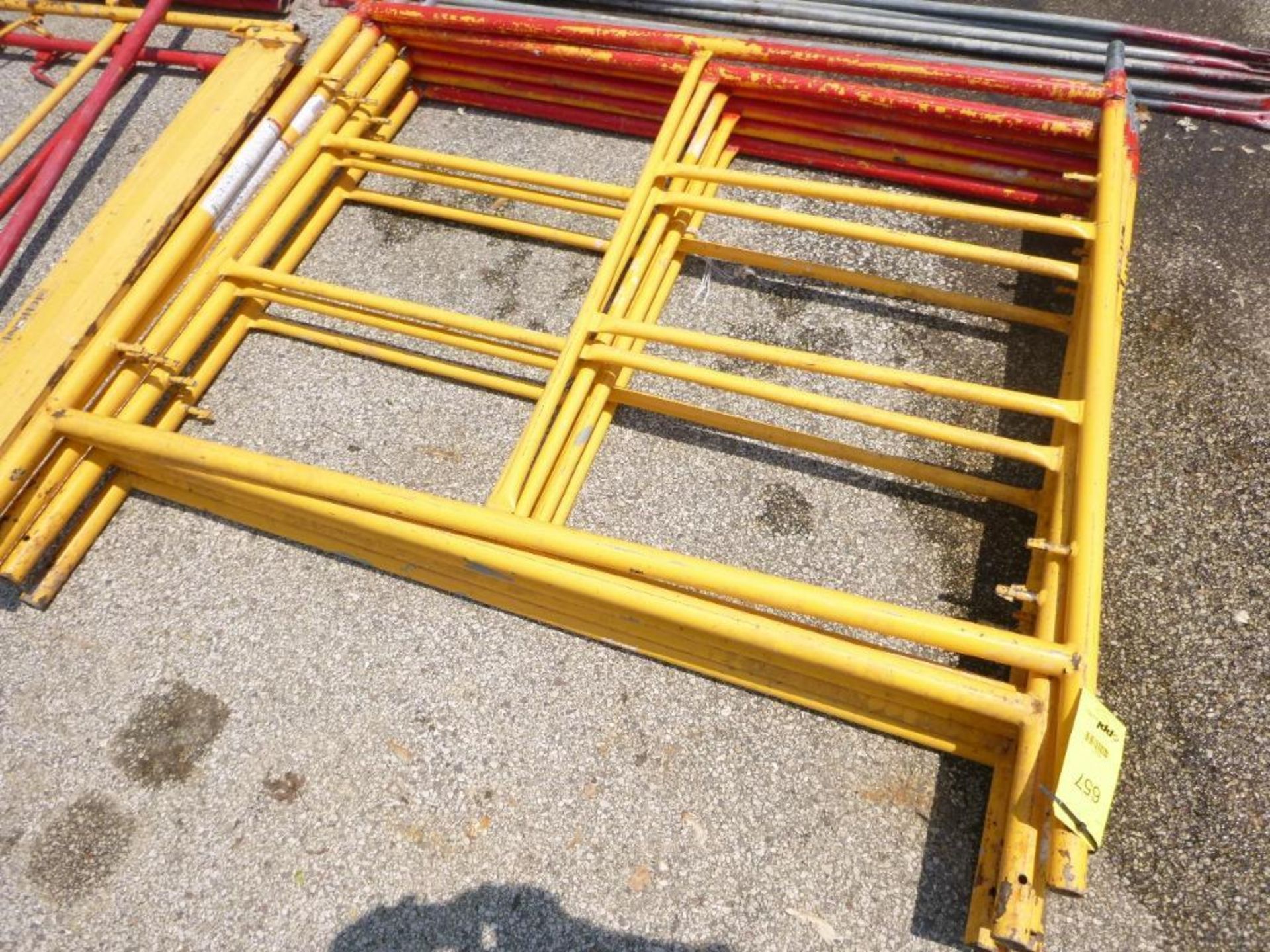 LOT: (6) Scaffold Frames 4 ft. 6 in. - Image 2 of 2