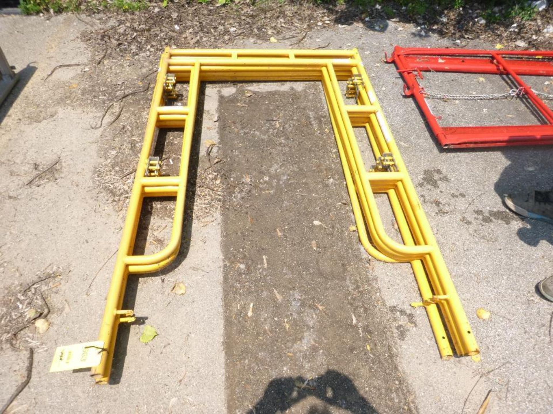 LOT: (4) Scaffold Frames Walkthru 4 ft. Wide - Image 2 of 4