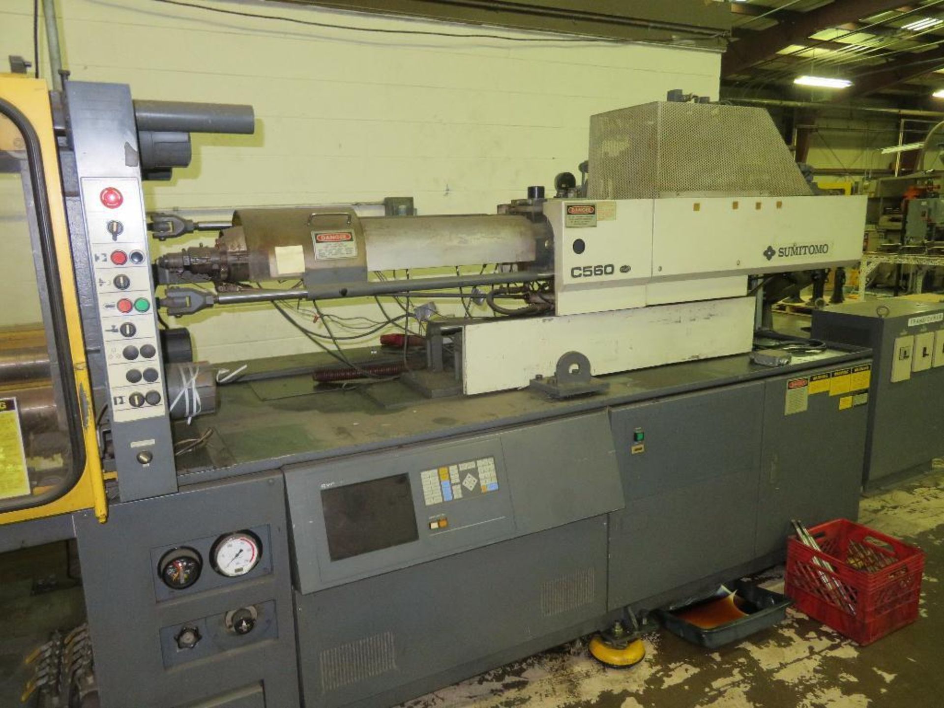 Sumitomo 150 Ton, 8.5 oz. Hydraulic Injection Molding Machine Model SG150U-SYCAP MIII, S/N M0HL8019 - Image 4 of 5