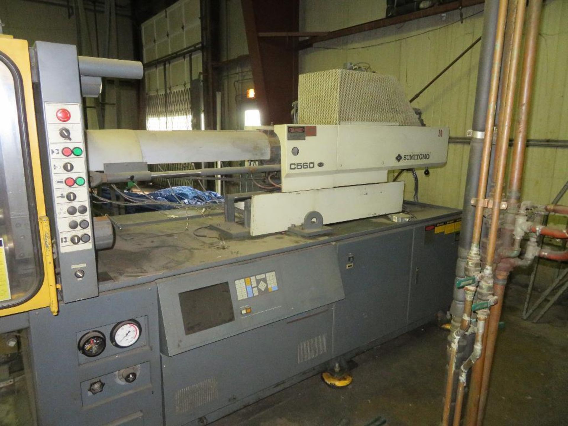 Sumitomo 150 Ton, 8.5 oz. Hydraulic Injection Molding Machine Model SG150U-SYCAP MIII, S/N M0HL8023 - Image 2 of 5