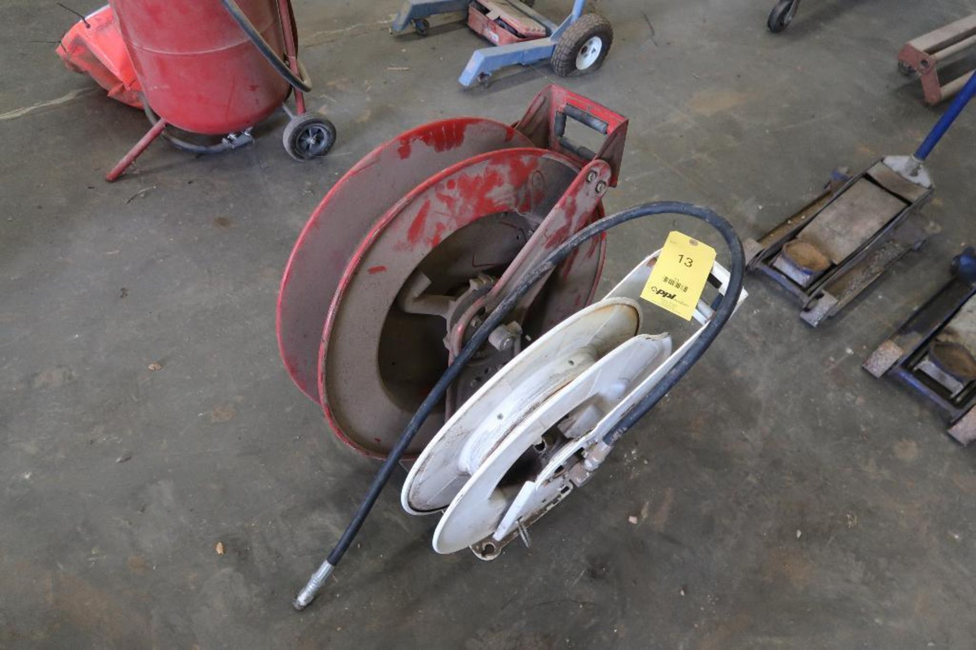 LOT: (2) Hose Reels