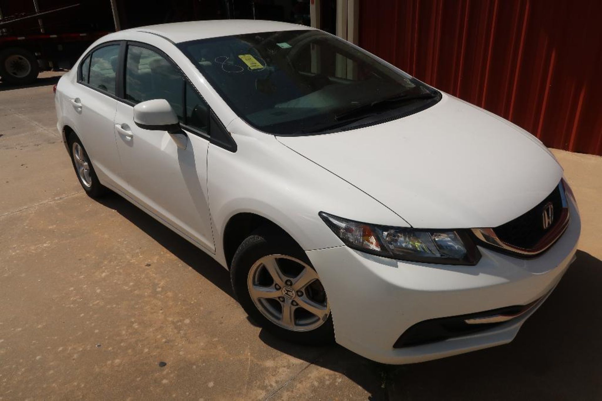 2013 Honda Sedan Model Civic, VIN 19XFB5F54DE000116, 1.8L CNG, Automatic (110,000 miles indicated) ( - Image 3 of 3