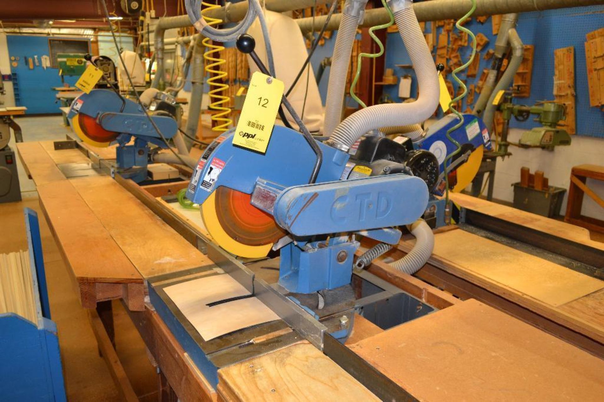 CTD 14 in., 1 HP Miter Chop Saw Model M225R, S/N S270R - Image 2 of 2