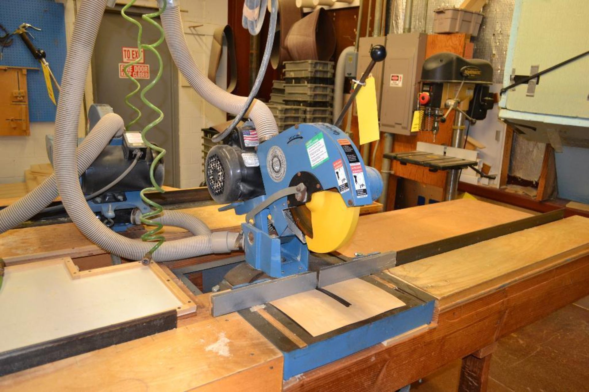 CTD 14 in., 1 HP Miter Chop Saw Model M225R, S/N S270R