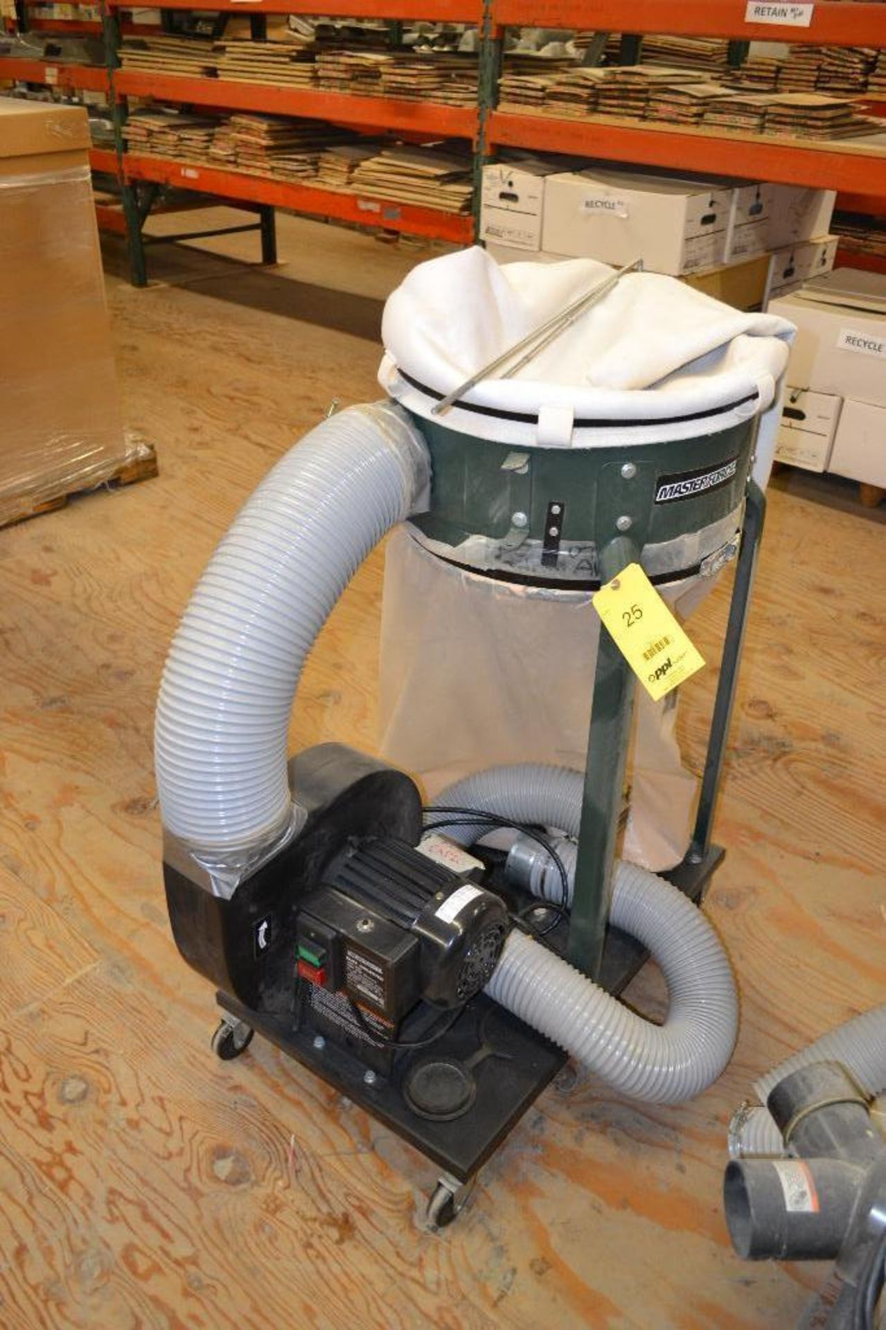 Masterforce 1200 CFM, 1.5 HP Portable Dust Collector Model 240-0050, S/N 201-004