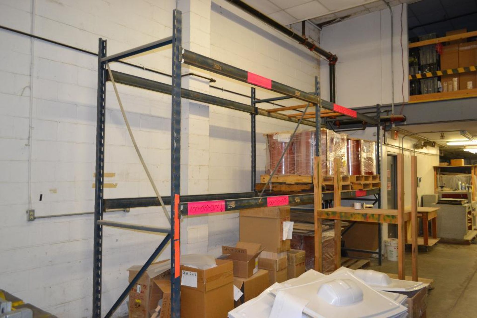 LOT: (12) Sections Assorted Pallet Rack & (4) Sections Shelving (No Contents) - Image 5 of 7