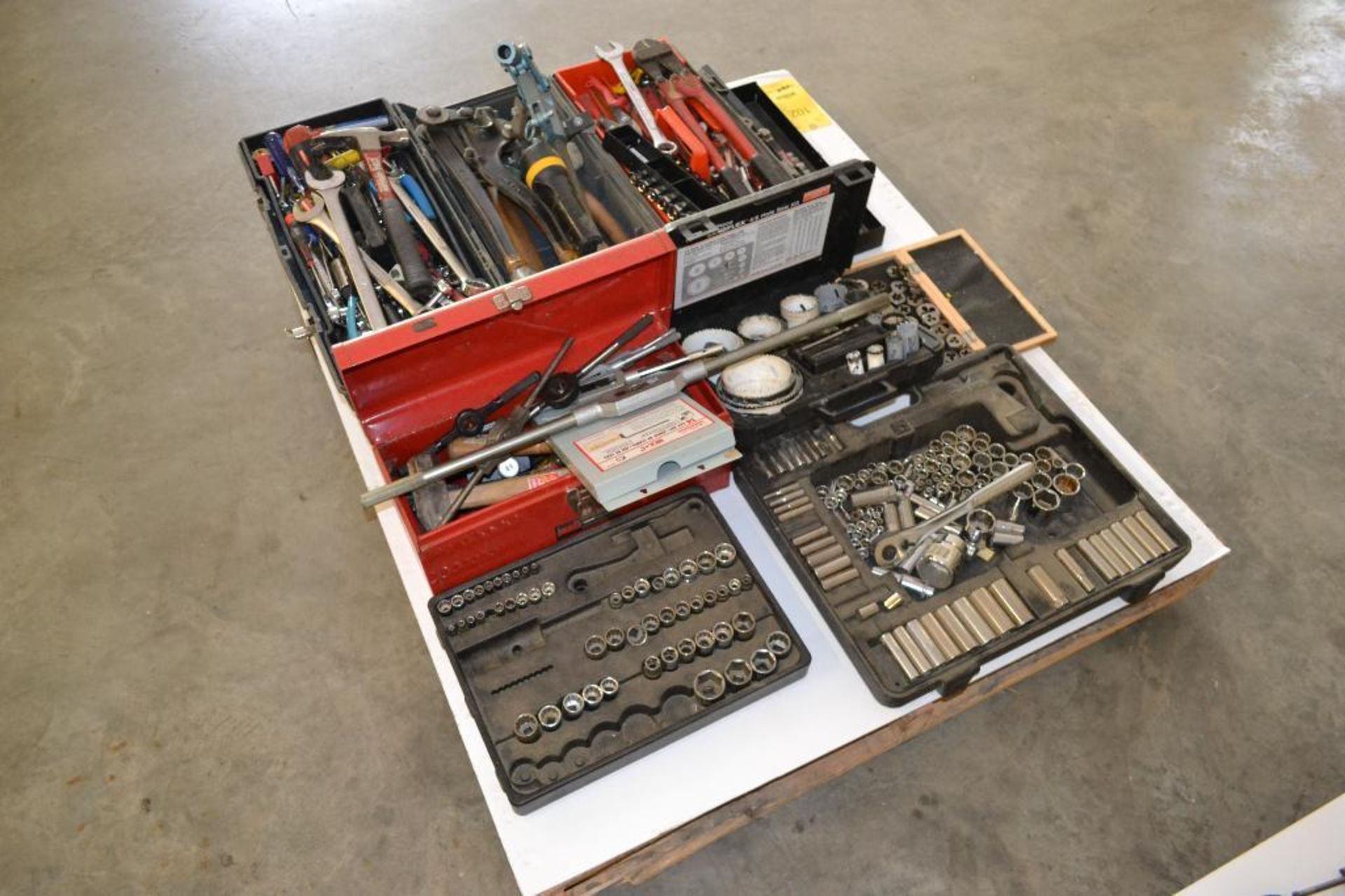 LOT: Assorted Hand Tools & Tool Boxes on (1) Skid - Image 2 of 2