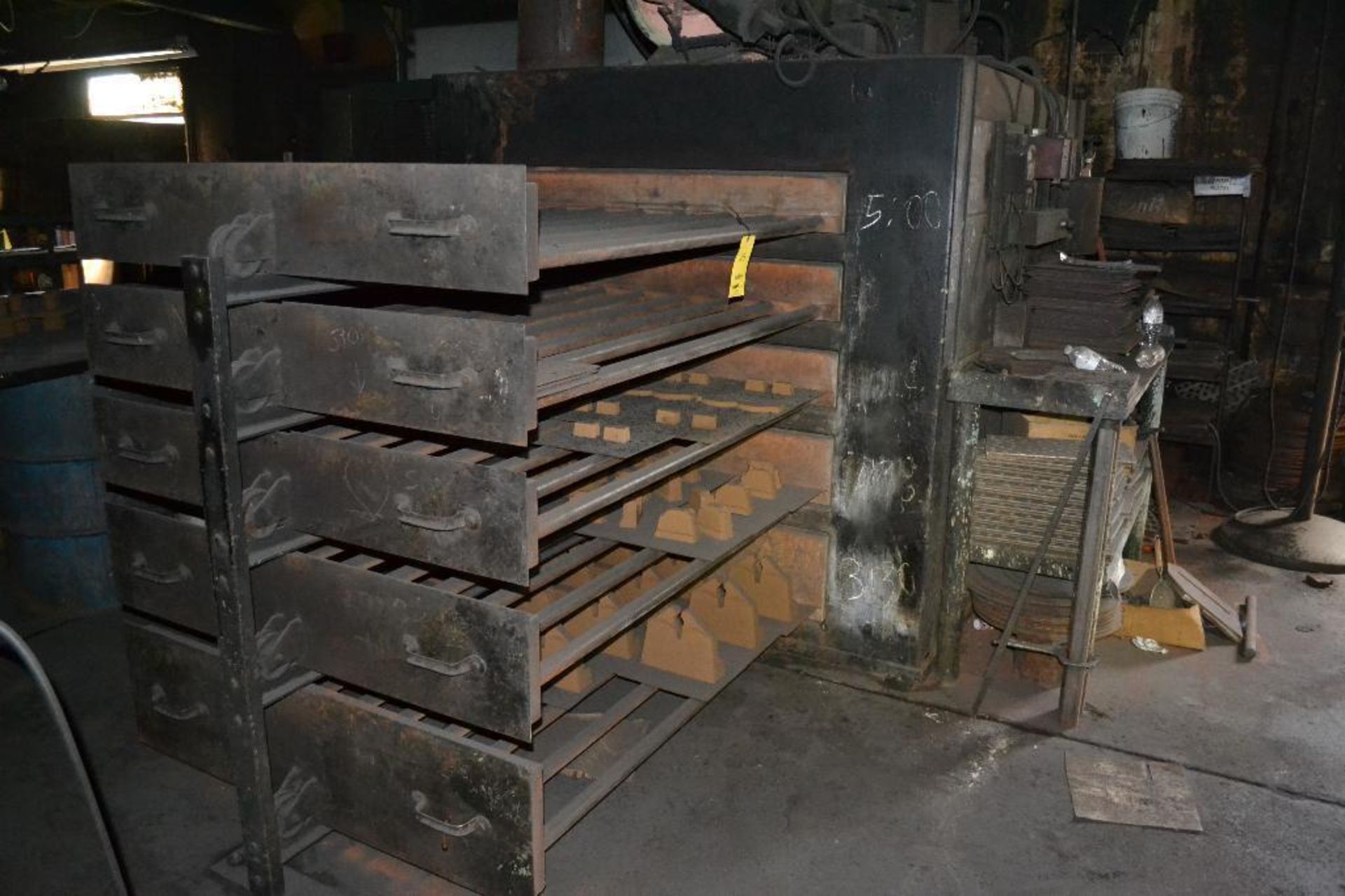 Porbeck Gas Fired Core Oven, (5) Drawers