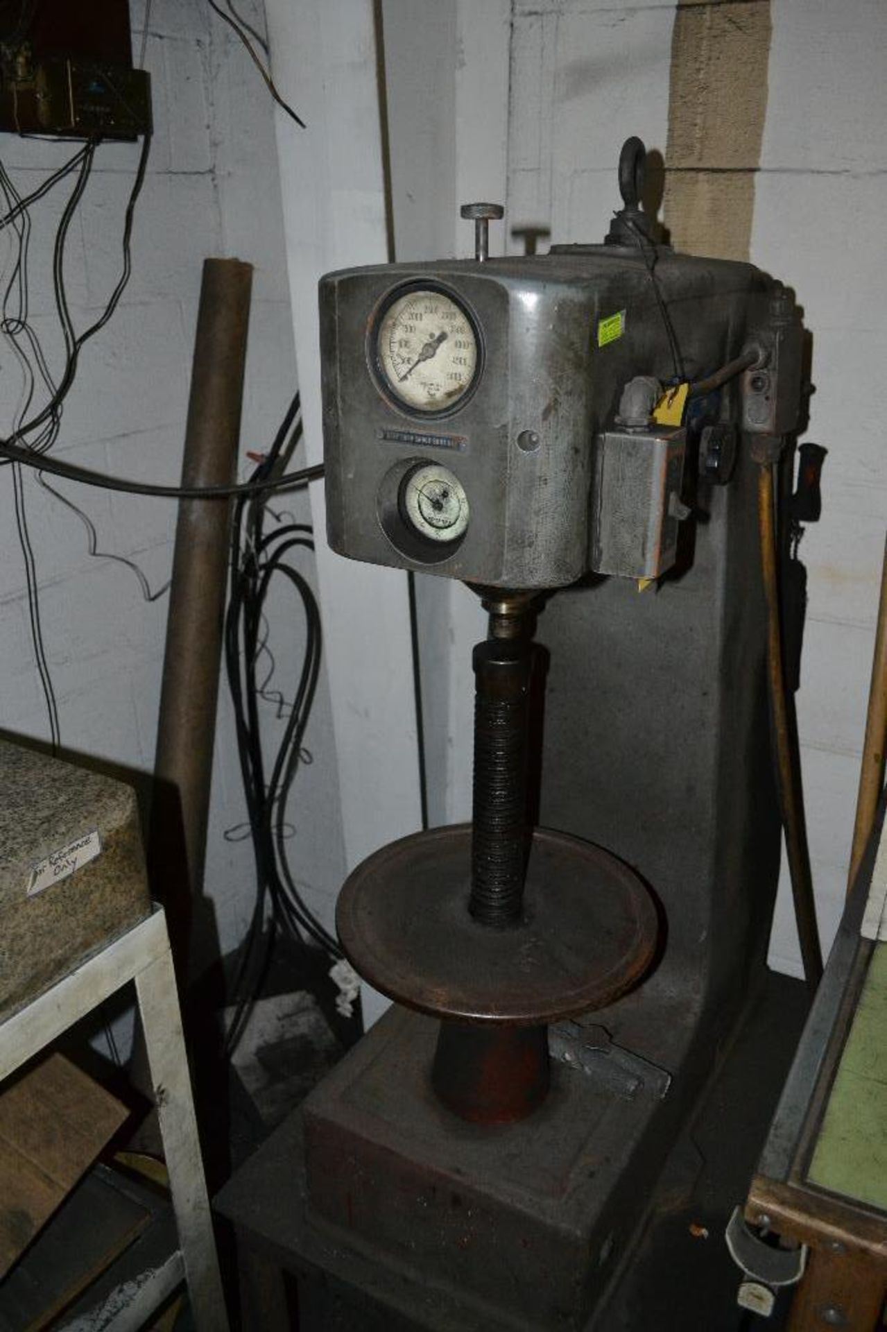 Detroit Brinnel Tester, S/N 1206