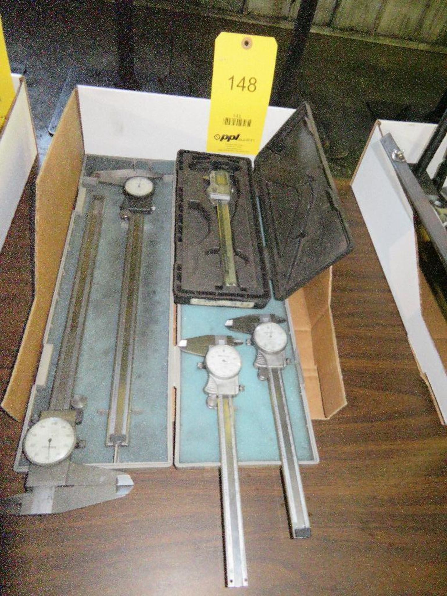 LOT: (5) Assorted Calipers