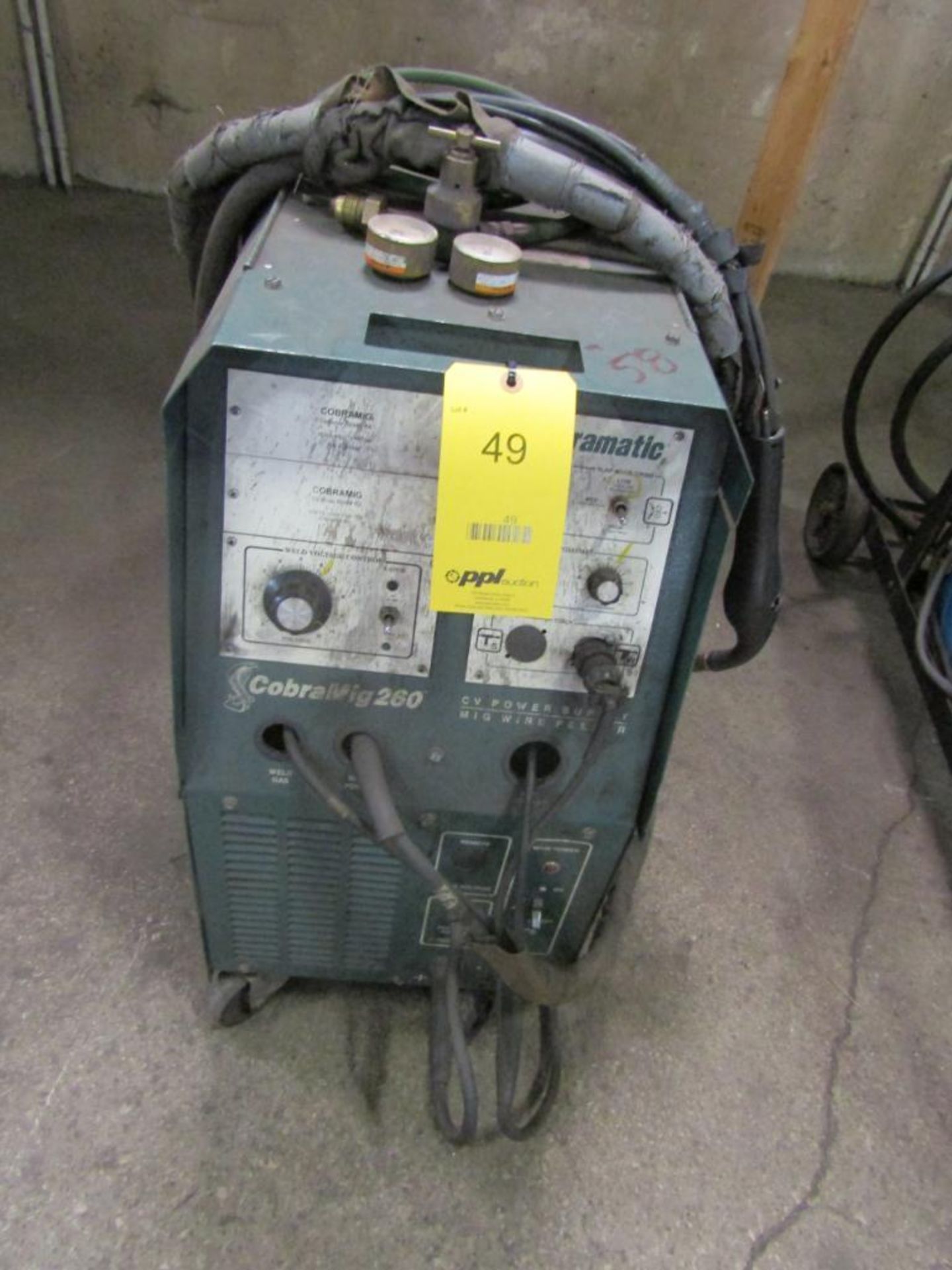 MK Products 200 Amp Portable MIG Welder Model Cobra MIG 260, Power Supply, Wire Feed, Cables, Gun,