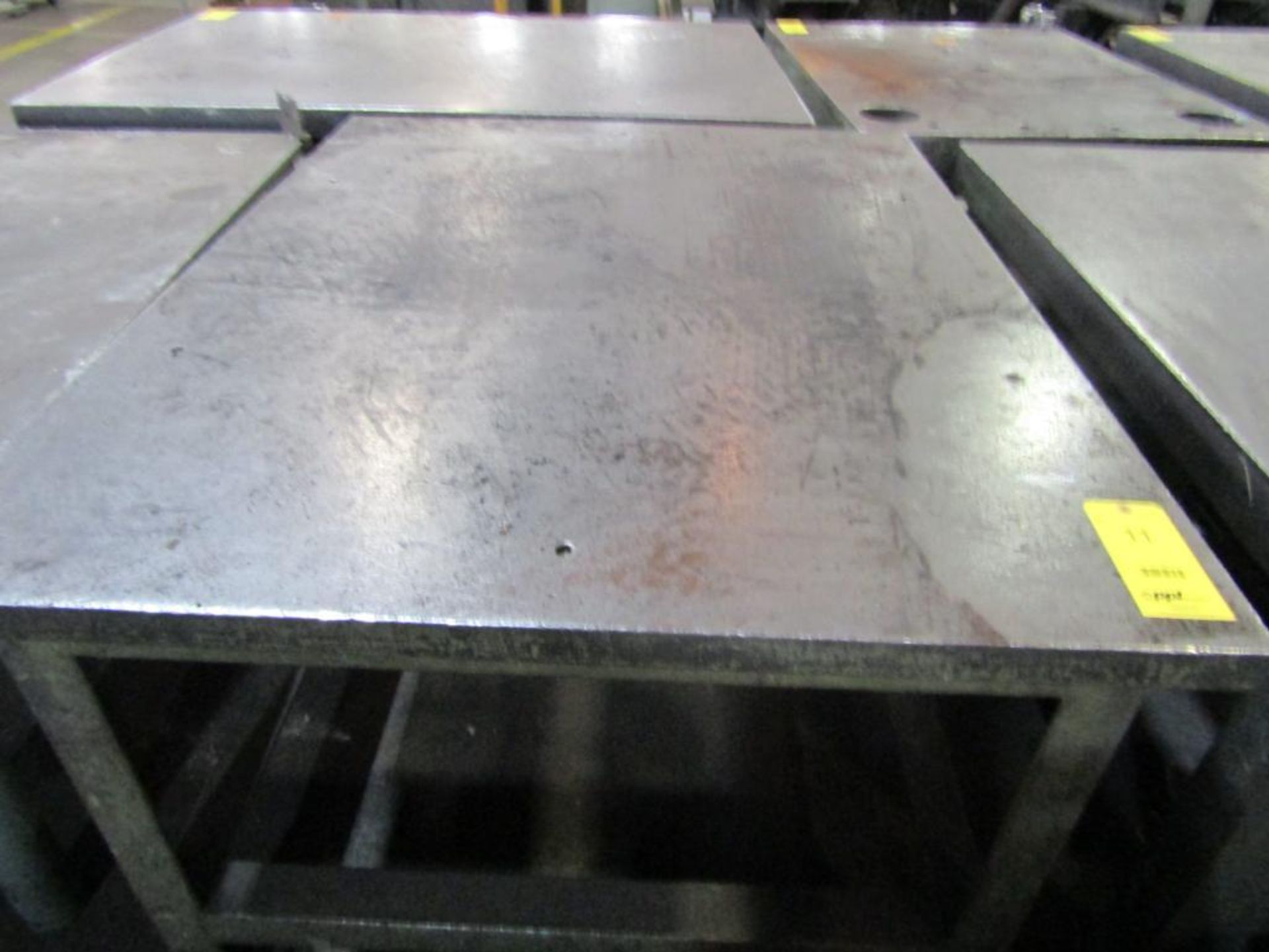 48 in. x 60 in. x 1-7/8 in. Heavy Duty Steel Fabrication Table