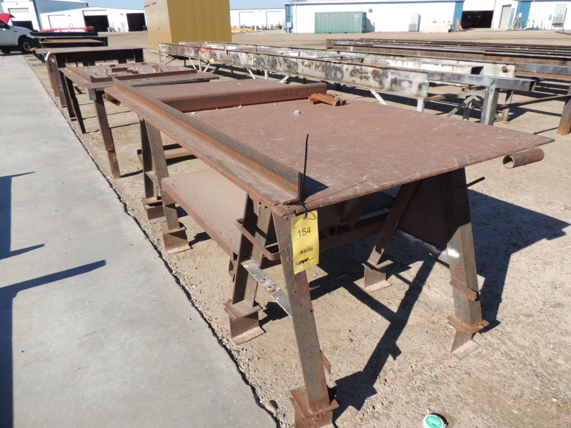 8 ft. x 4 ft. x 38 in. High Welding Table
